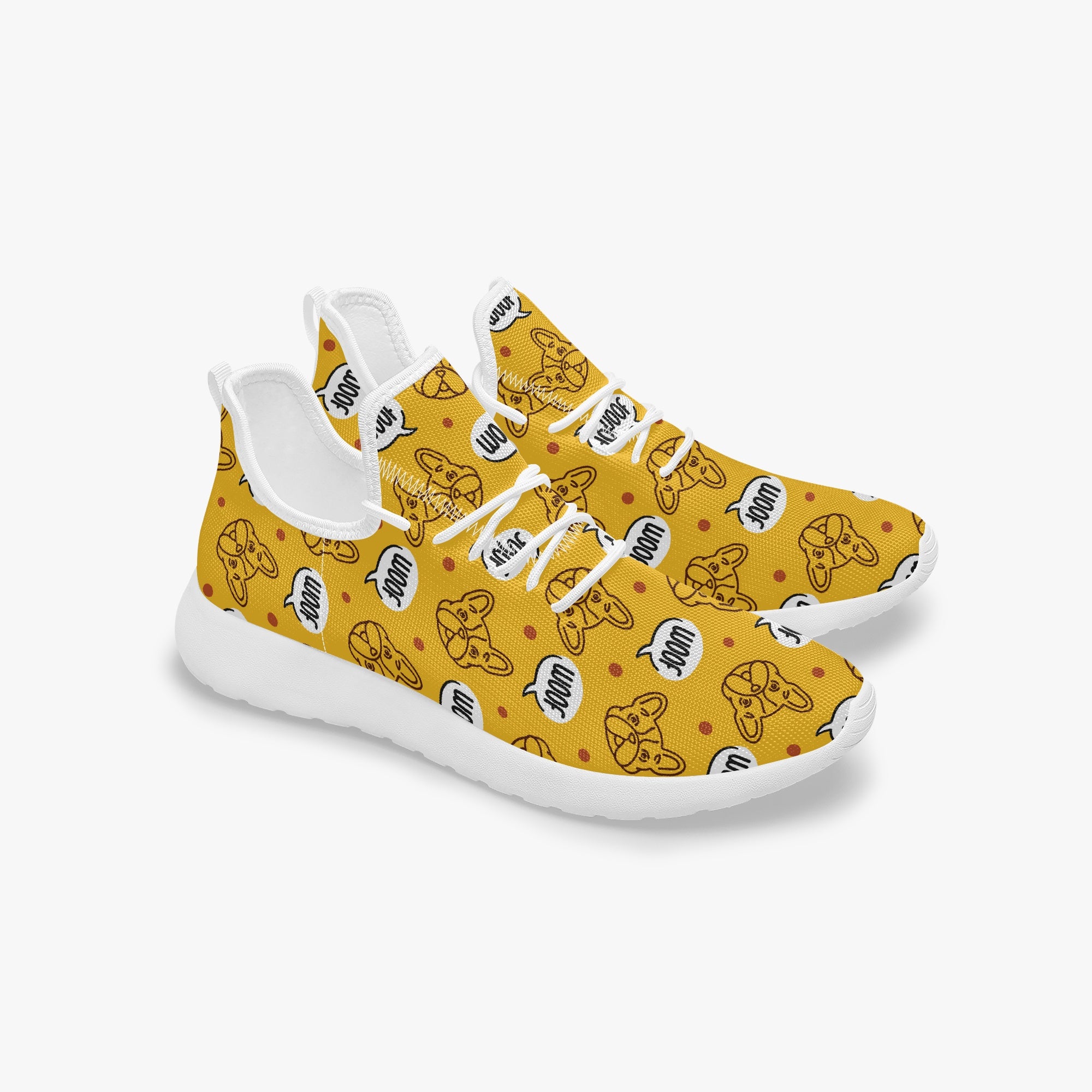 Casper Classic Canvas Sneakers for Frenchie Enthusiasts-fadou