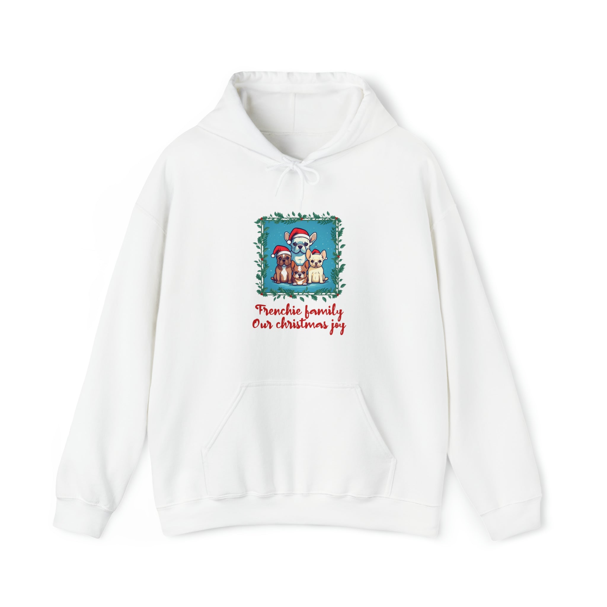 Frenchie Family Unisex Hoodie for Travel Comfort and Safety-fadou