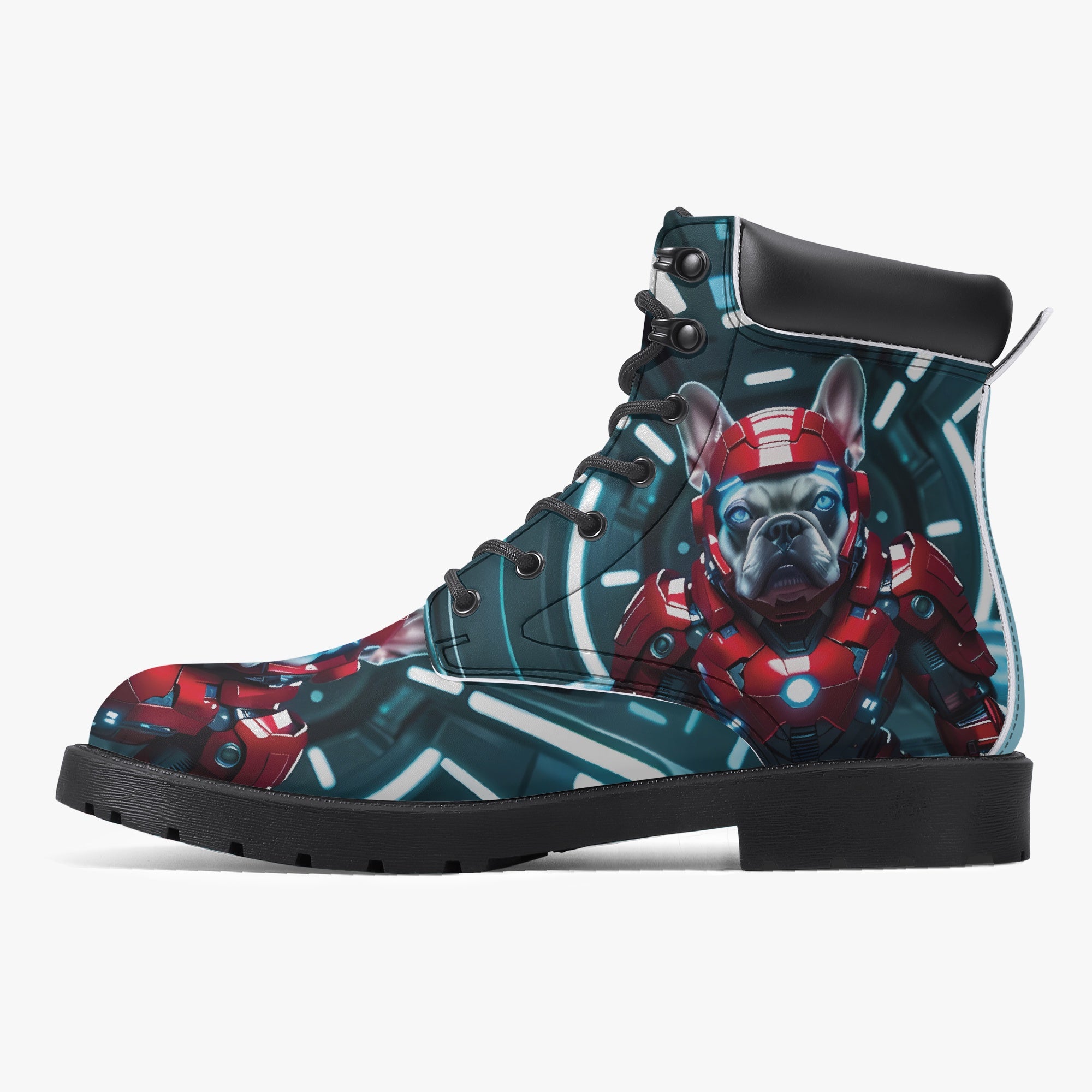 French Bulldog Casual Ankle Booties for Dog Moms & Dads-fadou