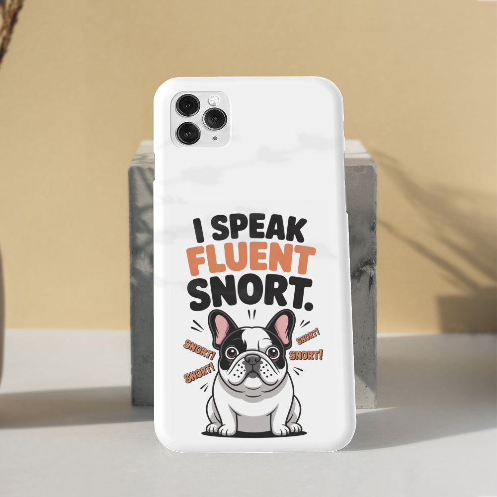 Riley French Bulldog Iphone Cover for Frenchie Enthusiasts-fadou