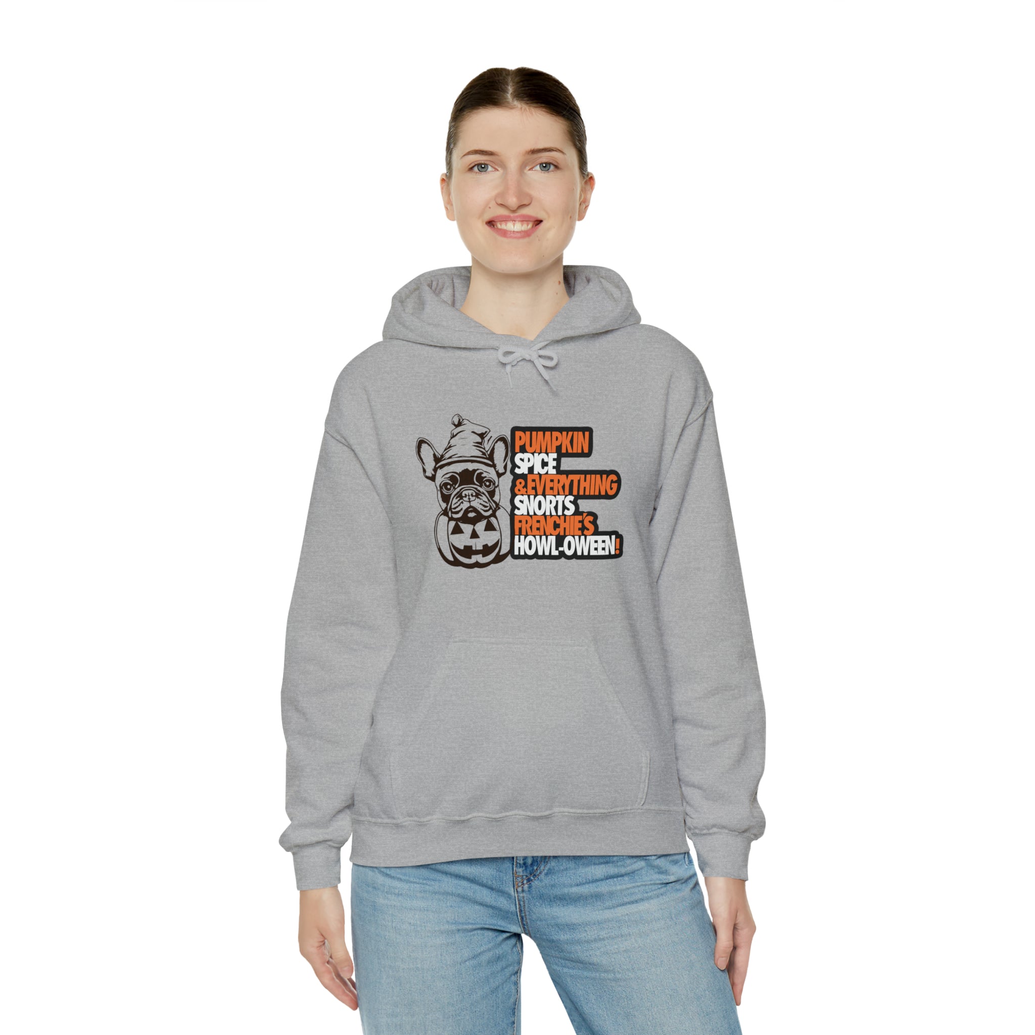French Bulldog Halloween Dog Mom Hoodie for Pet Culture-fadou