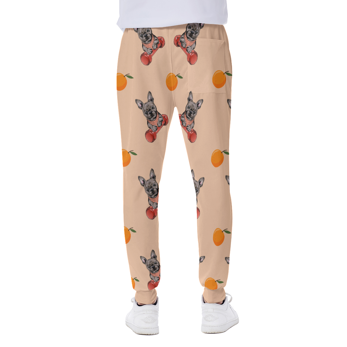 MAX French Bulldog Casual Sweatpants for Dog Moms & Dads-fadou