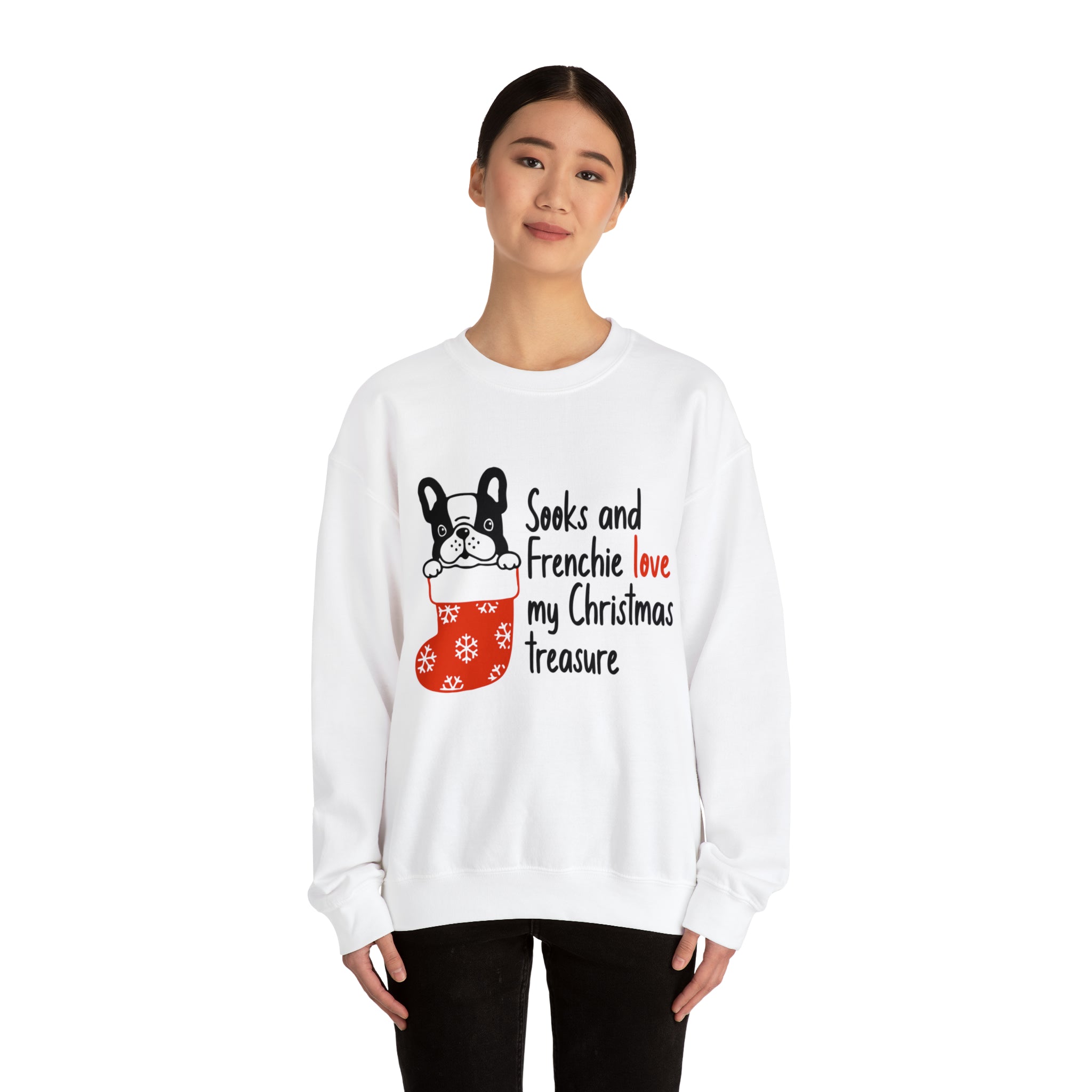 Willow French Bulldog Pet Parent Pullover for Frenchie Fans-fadou