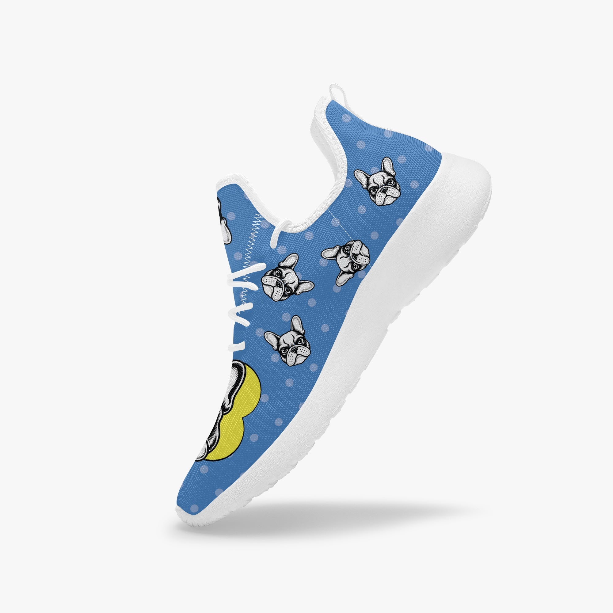 Indigo Classic Classic Sneakers for Frenchie Enthusiasts-fadou