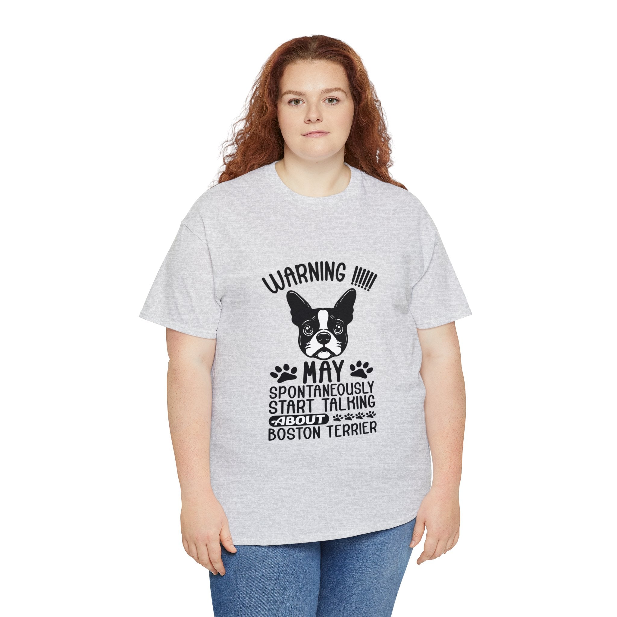 Abby - Unisex Tshirts for Boston Terrier Lovers for Dog Park Days-fadou