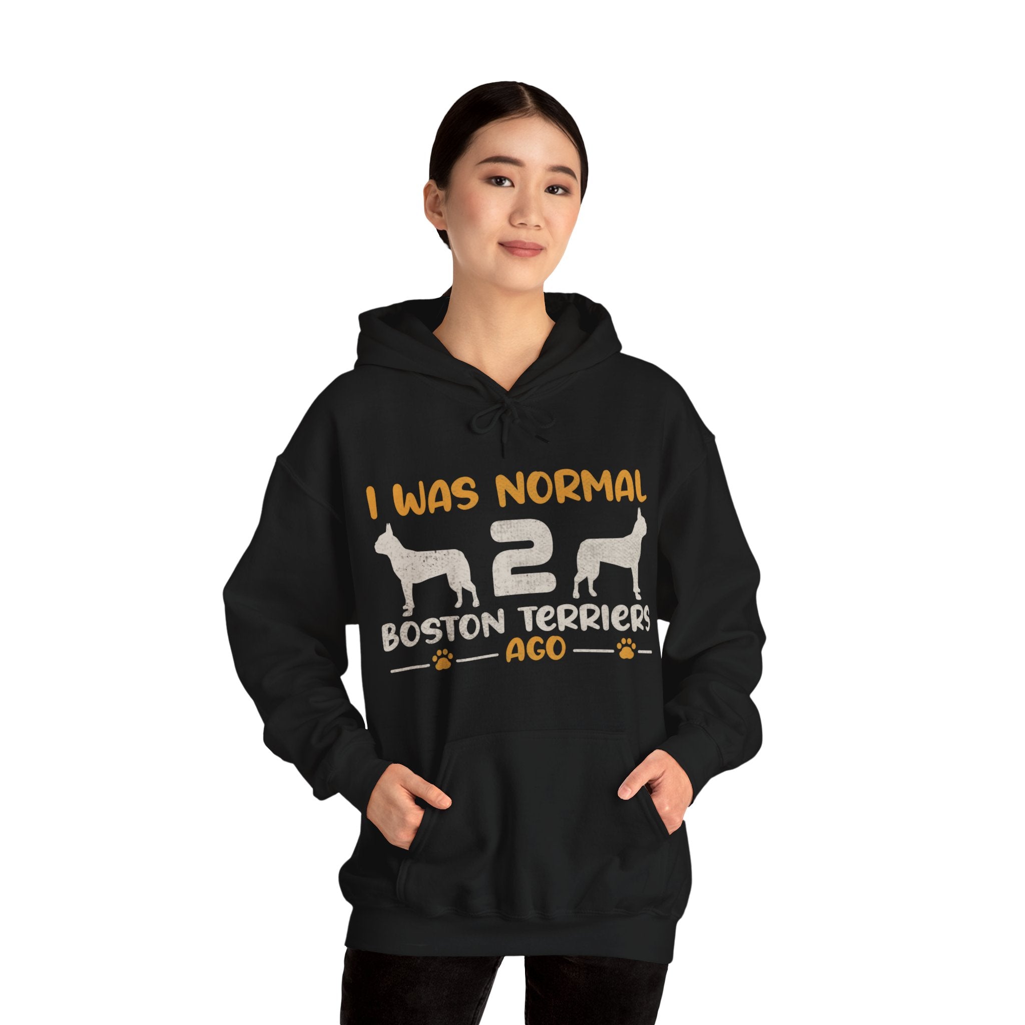 Bean French Bulldog Cotton Sweatshirt for Everyday Wear-fadou