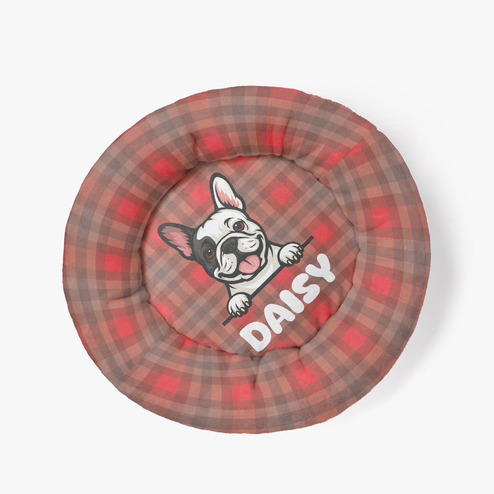 French Bulldog Personalized Dog Lounger for Small Breeds-fadou