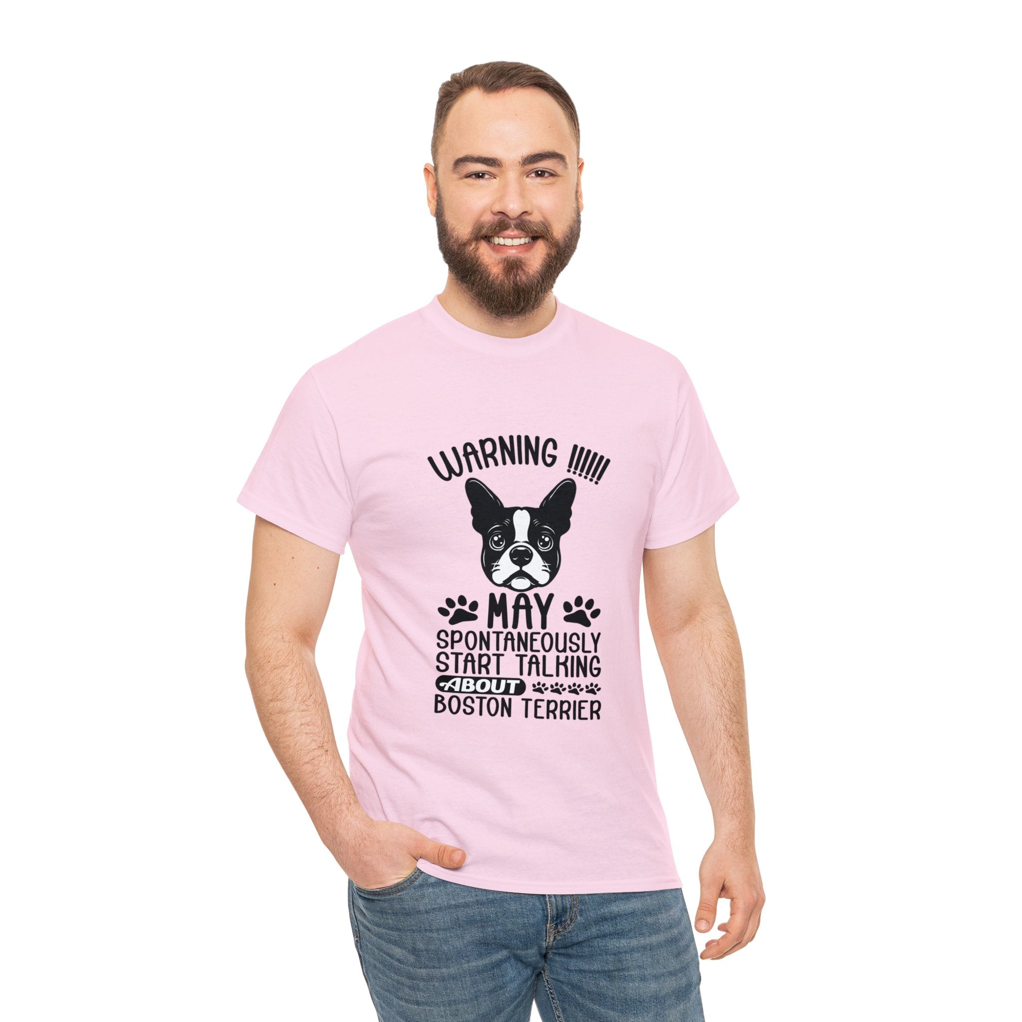 Abby - Unisex Tshirts for Boston Terrier Lovers for Dog Park Days-fadou