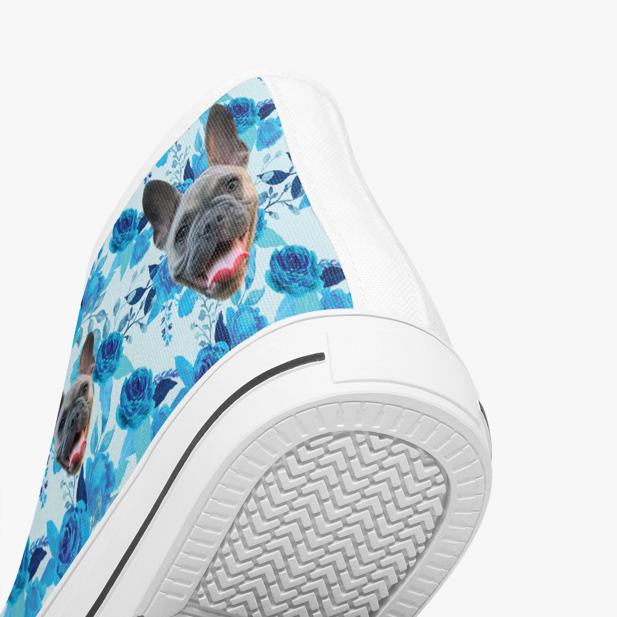 Frenchie Personalized Casual Footwear for Frenchie Enthusiasts-fadou