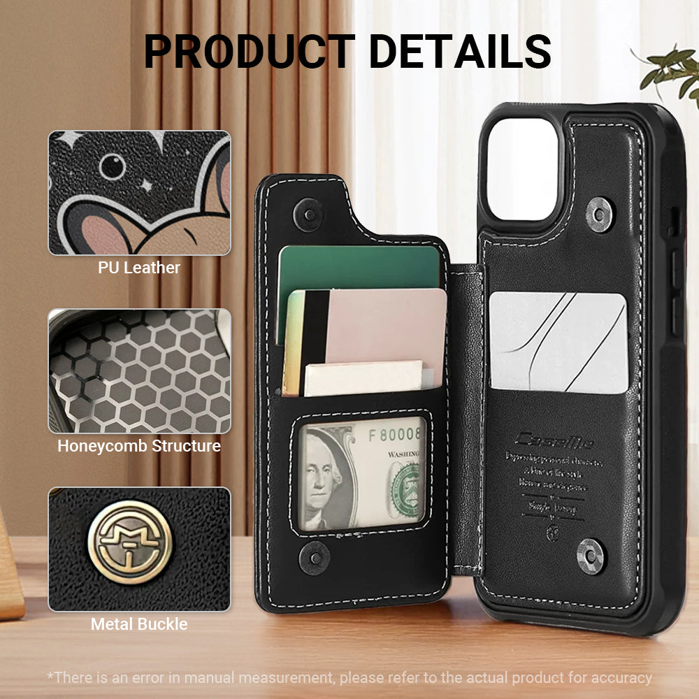 Bentley Leather Leather Wallet for Frenchie Enthusiasts-fadou