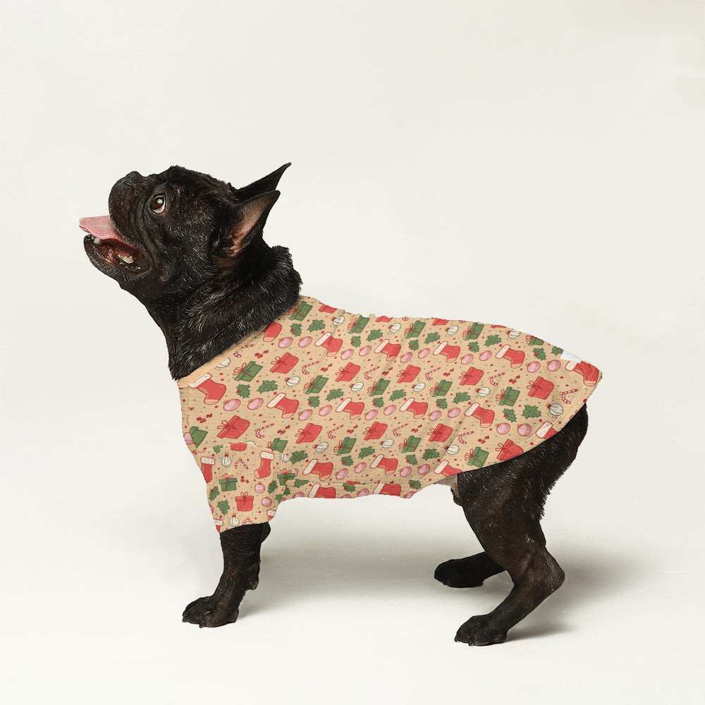 Bozo French Bulldog Knit Sweater for Outdoor Adventures-fadou