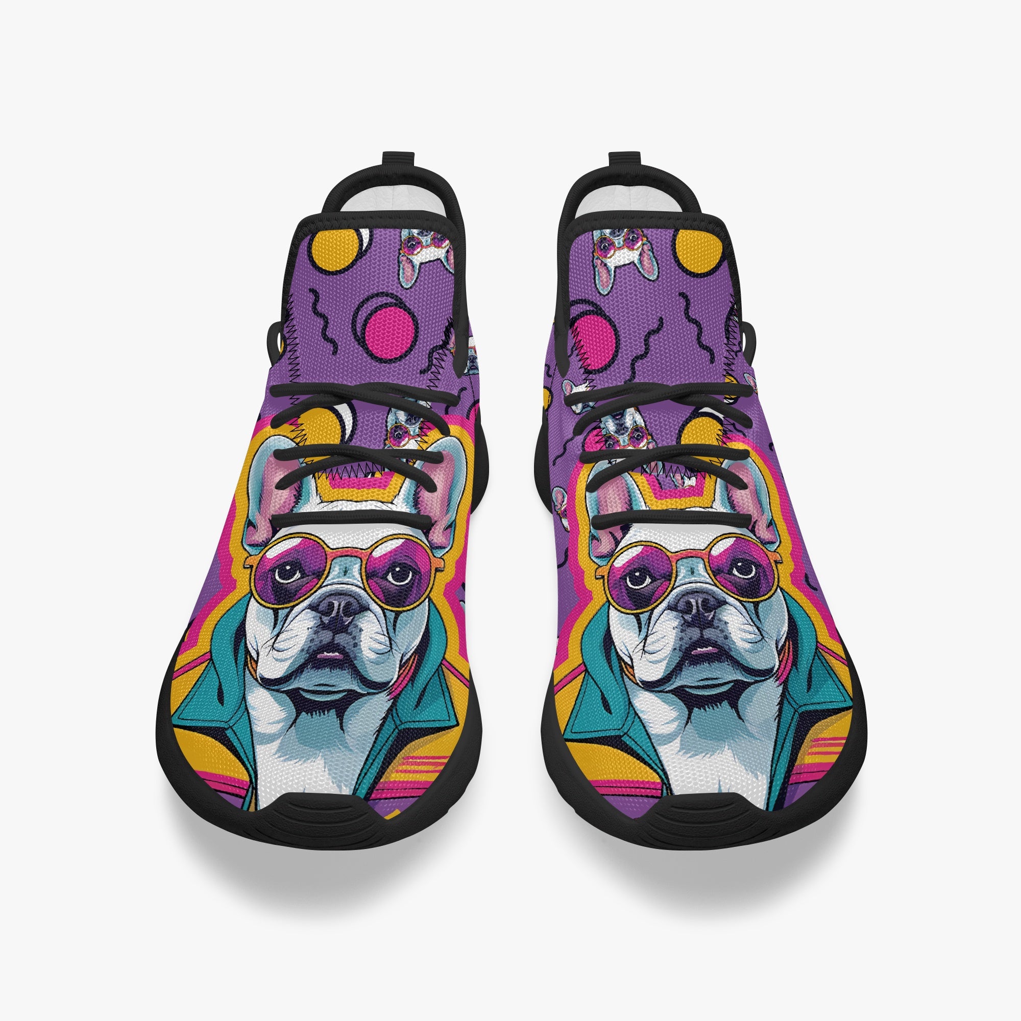 Finn French Bulldog Casual Footwear for Dog Moms & Dads-fadou