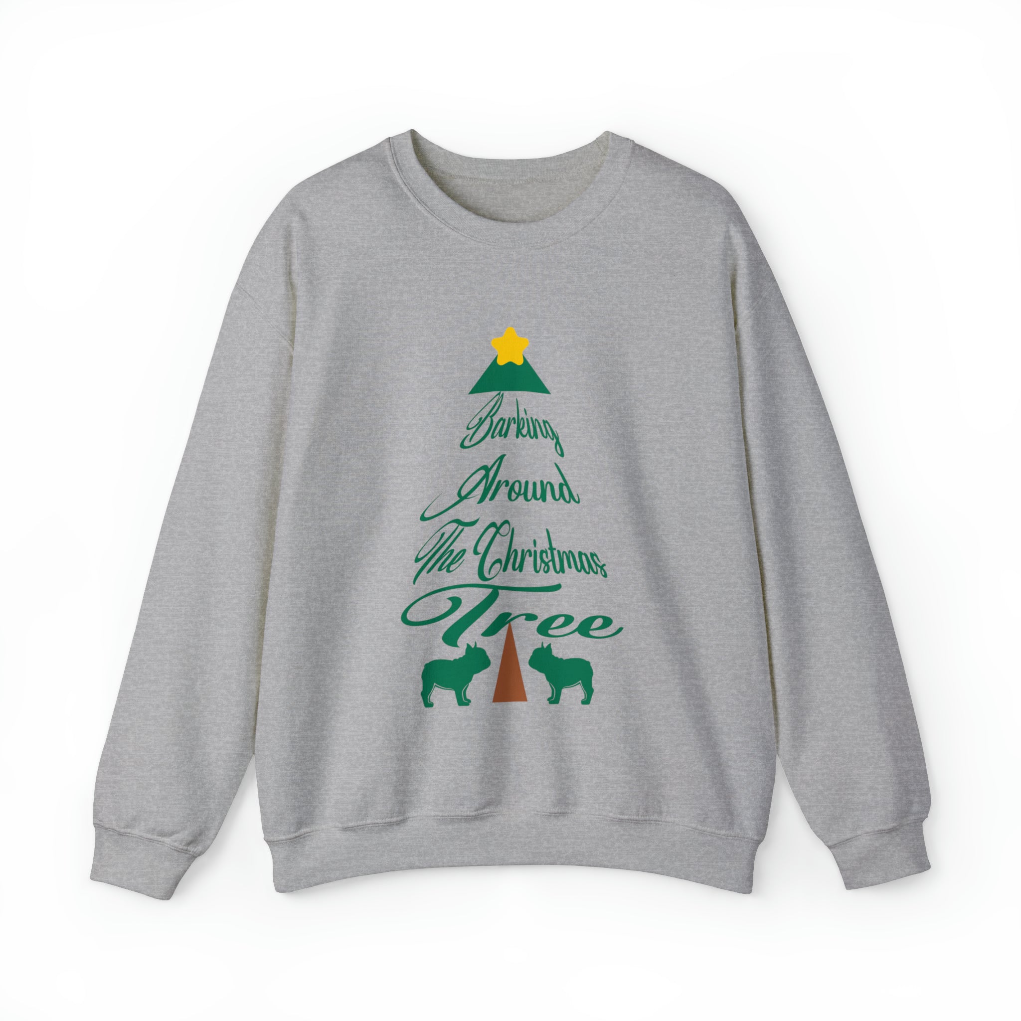 Frenchie Christmas Pet Parent Pullover for Everyday Wear-fadou