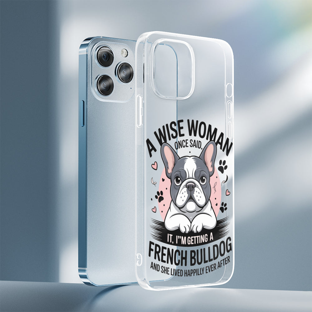 French Bulldog Silicone Slim Phone Shell for Frenchie Fans-fadou