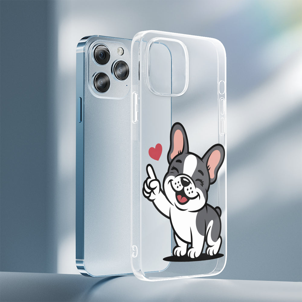 French Bulldog Silicone Protective Case for Frenchie Enthusiasts-fadou