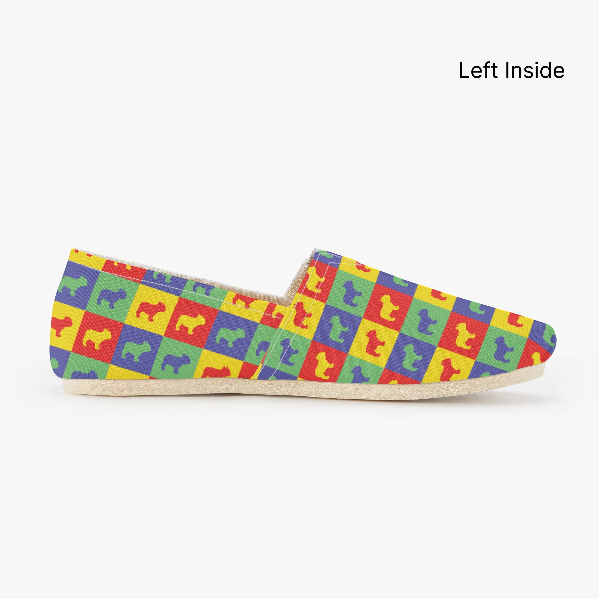 French Bulldog Casual High-Top Shoes for Frenchie Enthusiasts-fadou