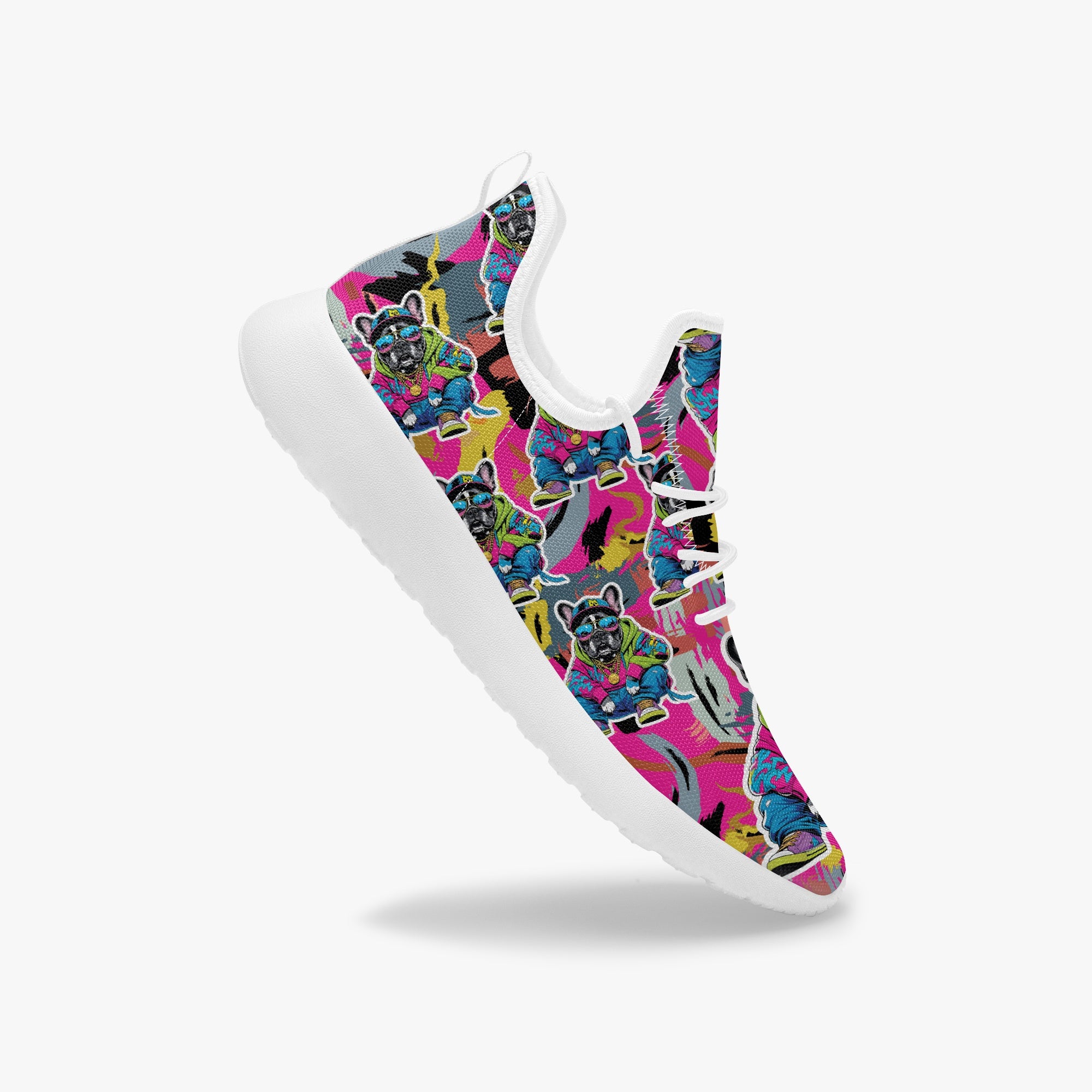 French Bulldog Classic Classic Sneakers for Frenchie Enthusiasts-fadou