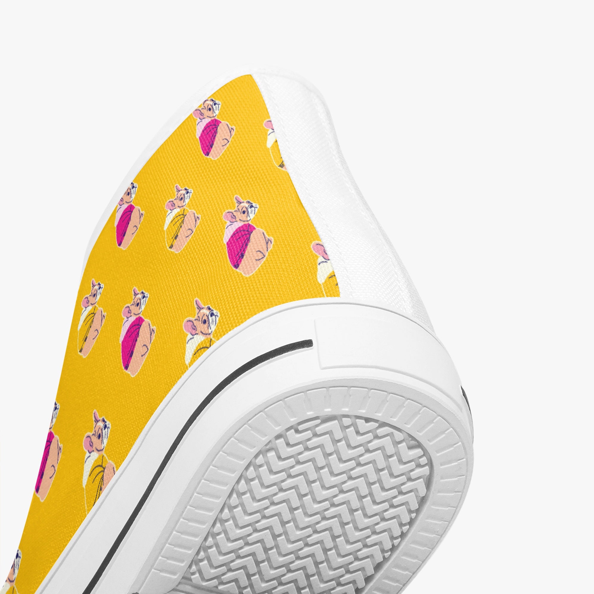 Frenchie High-Top Casual Footwear for Frenchie Enthusiasts-fadou