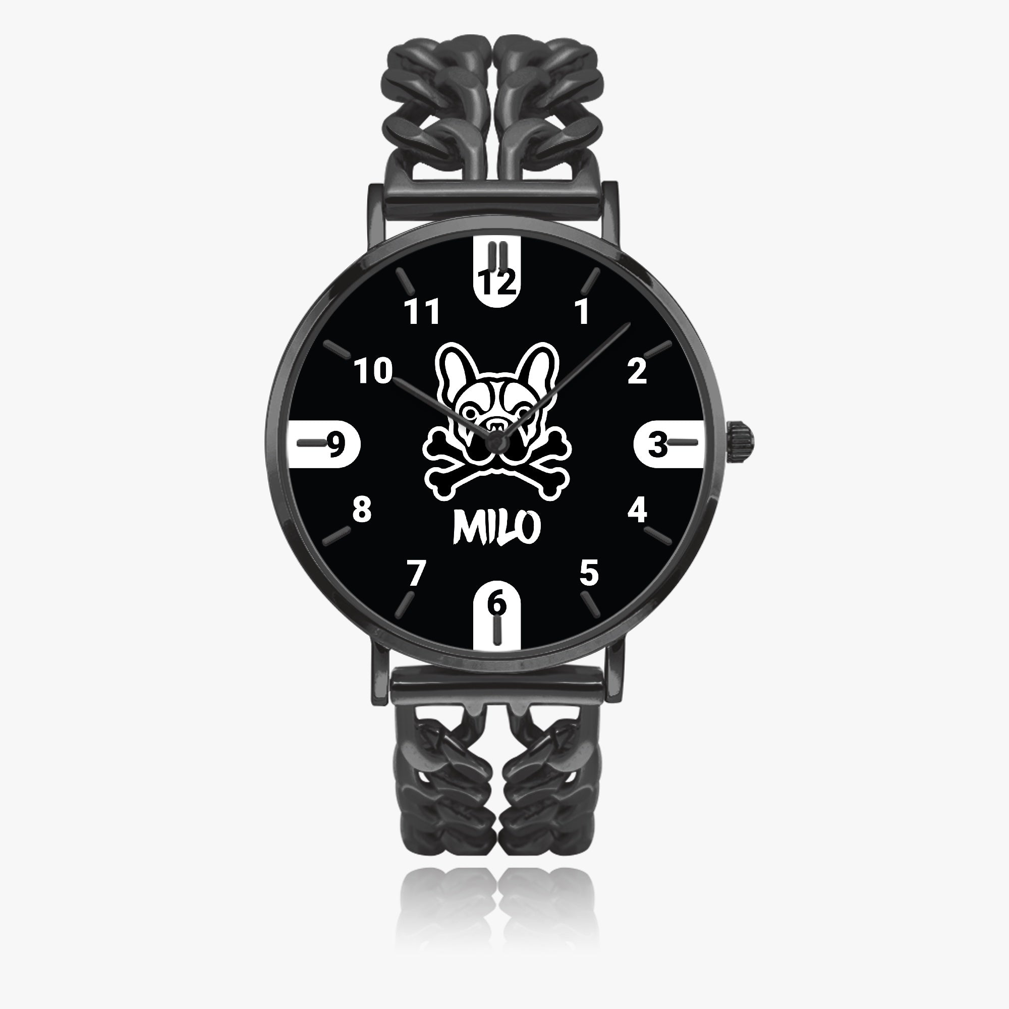 Frenchie Personalized Casual Watch for Frenchie Enthusiasts-fadou