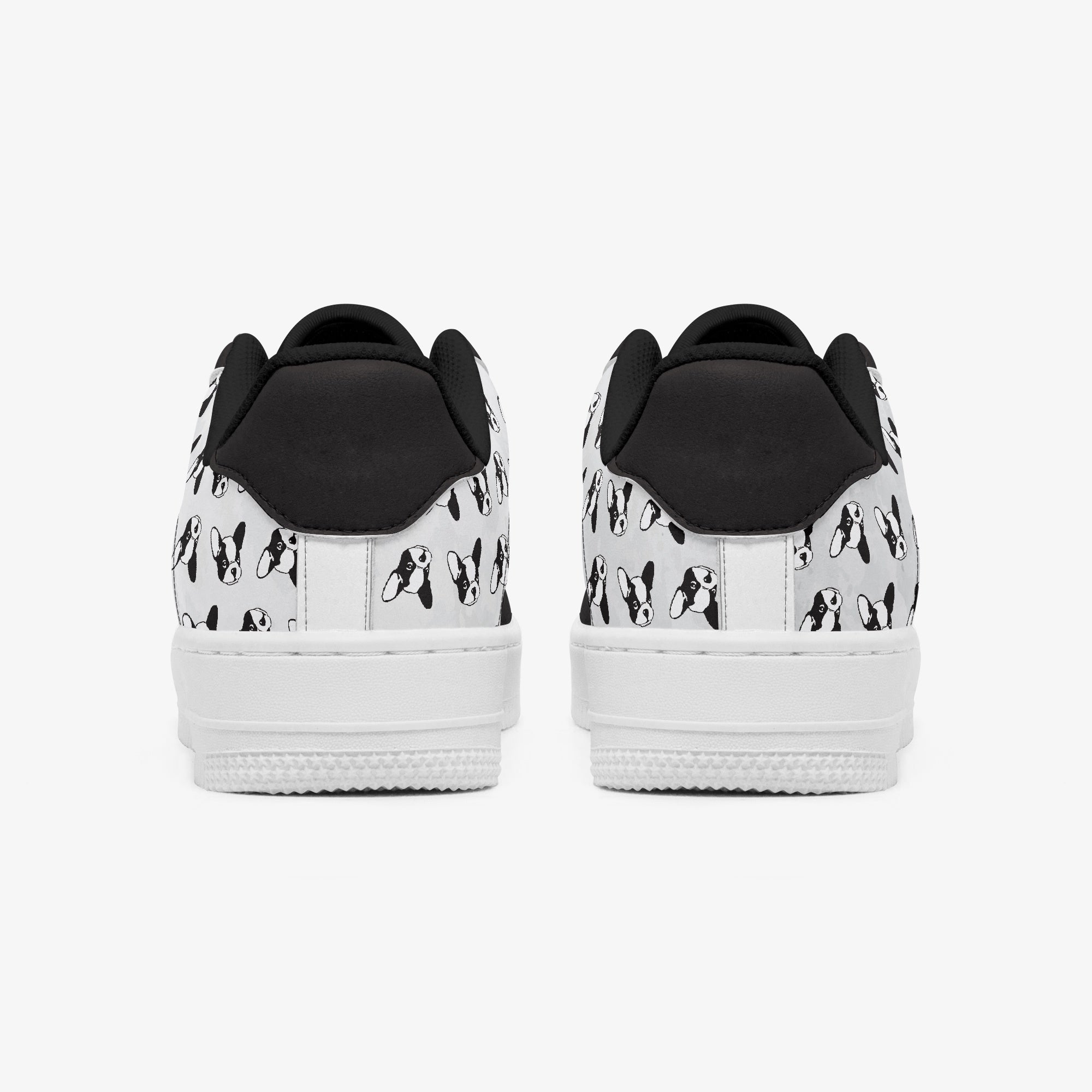 French Bulldog Leather Casual Footwear for Dog Moms & Dads-fadou