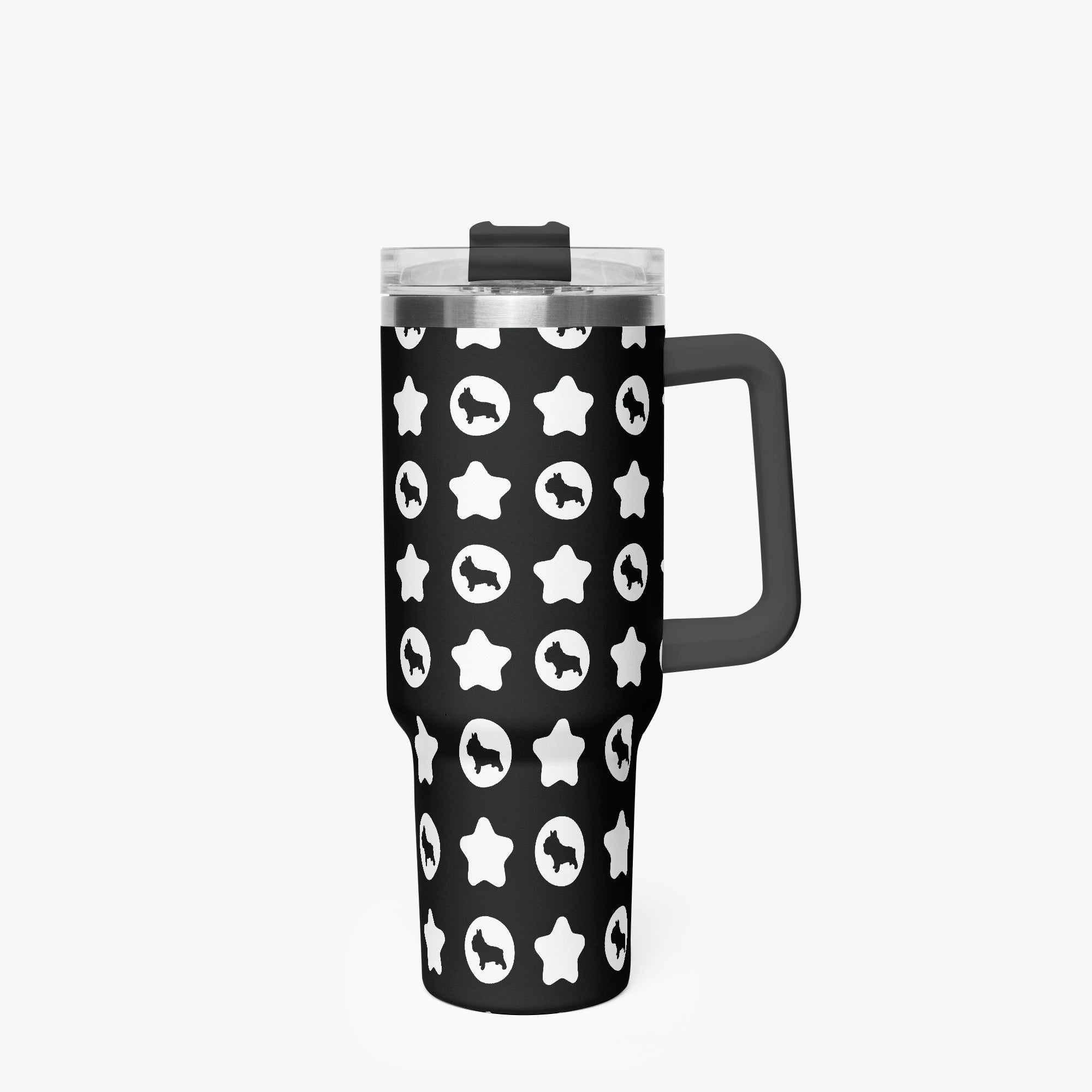Bean French Bulldog Insulated Cup for Frenchie Enthusiasts-fadou