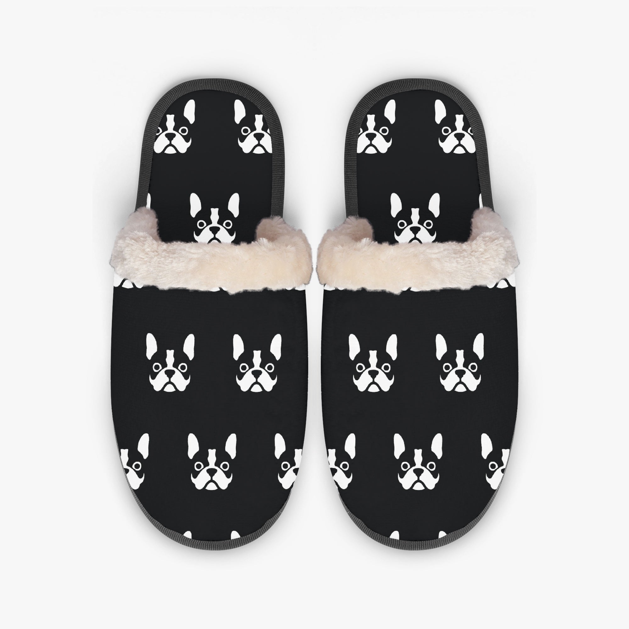 Gwen French Bulldog Cozy Slippers for Frenchie Enthusiasts-fadou