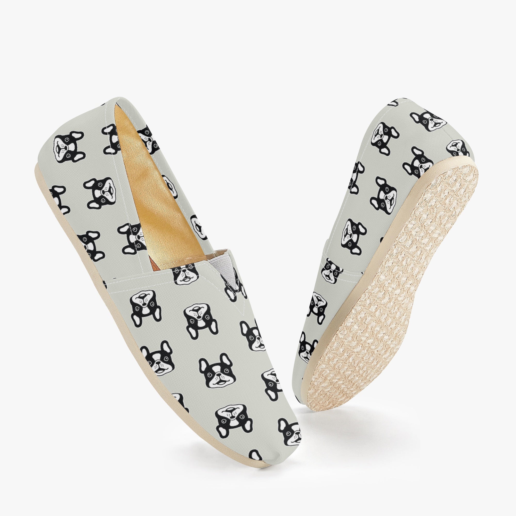 Scorpion Casual Canvas Sneakers for Frenchie Enthusiasts-fadou