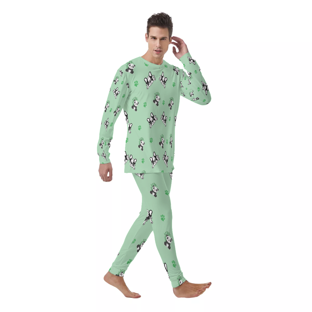ROCKY French Bulldog Sleepwear Pajamas for Frenchie Enthusiasts-fadou