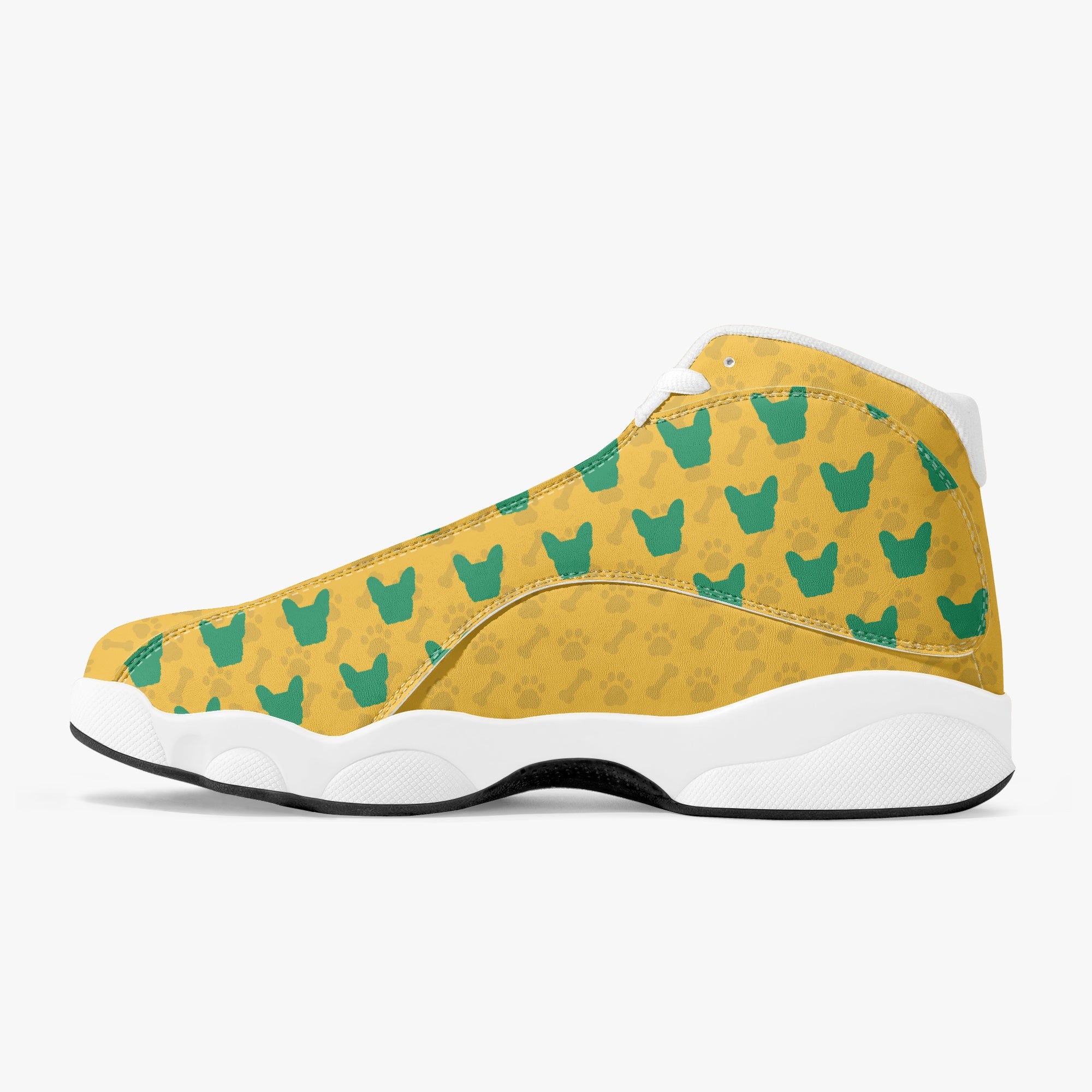 Remy French Bulldog Canvas Sneakers for Dog Moms & Dads-fadou