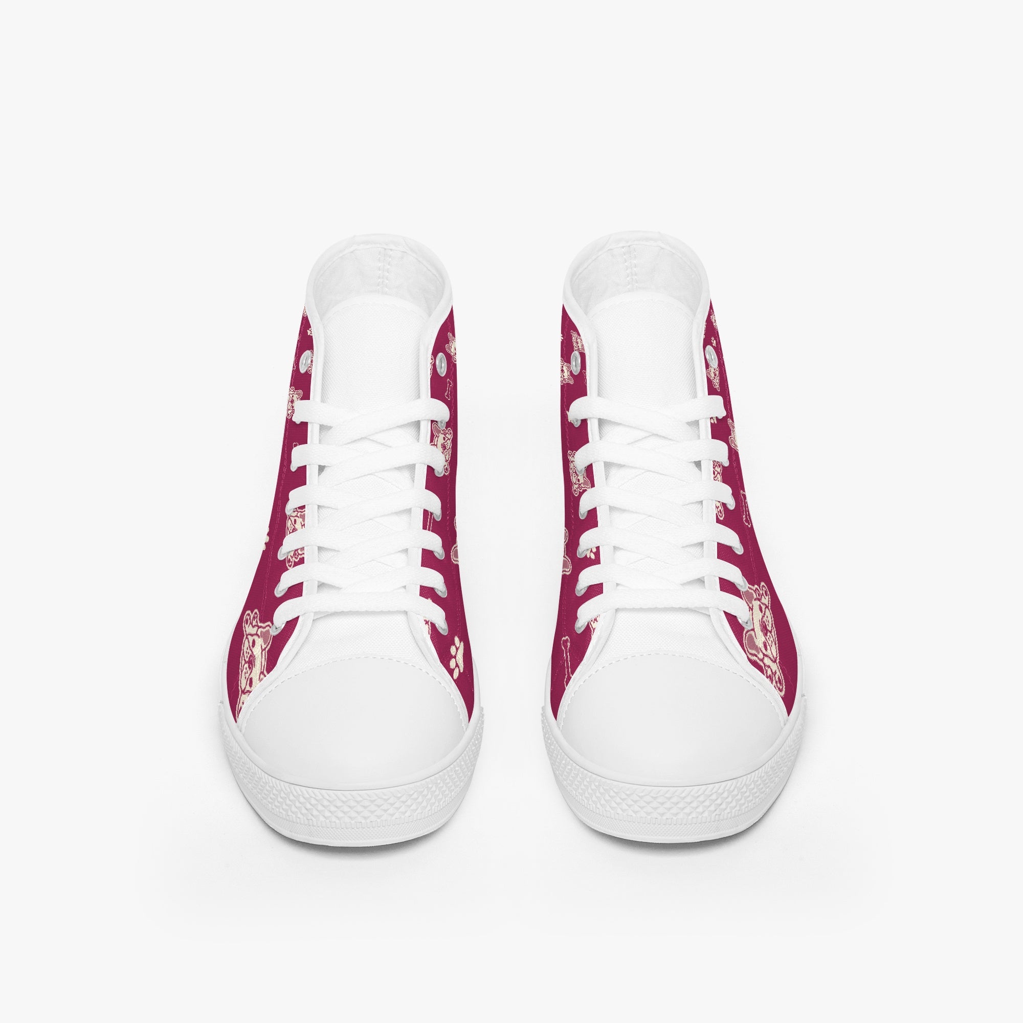 French Bulldog Classic Casual Footwear for Frenchie Fans-fadou