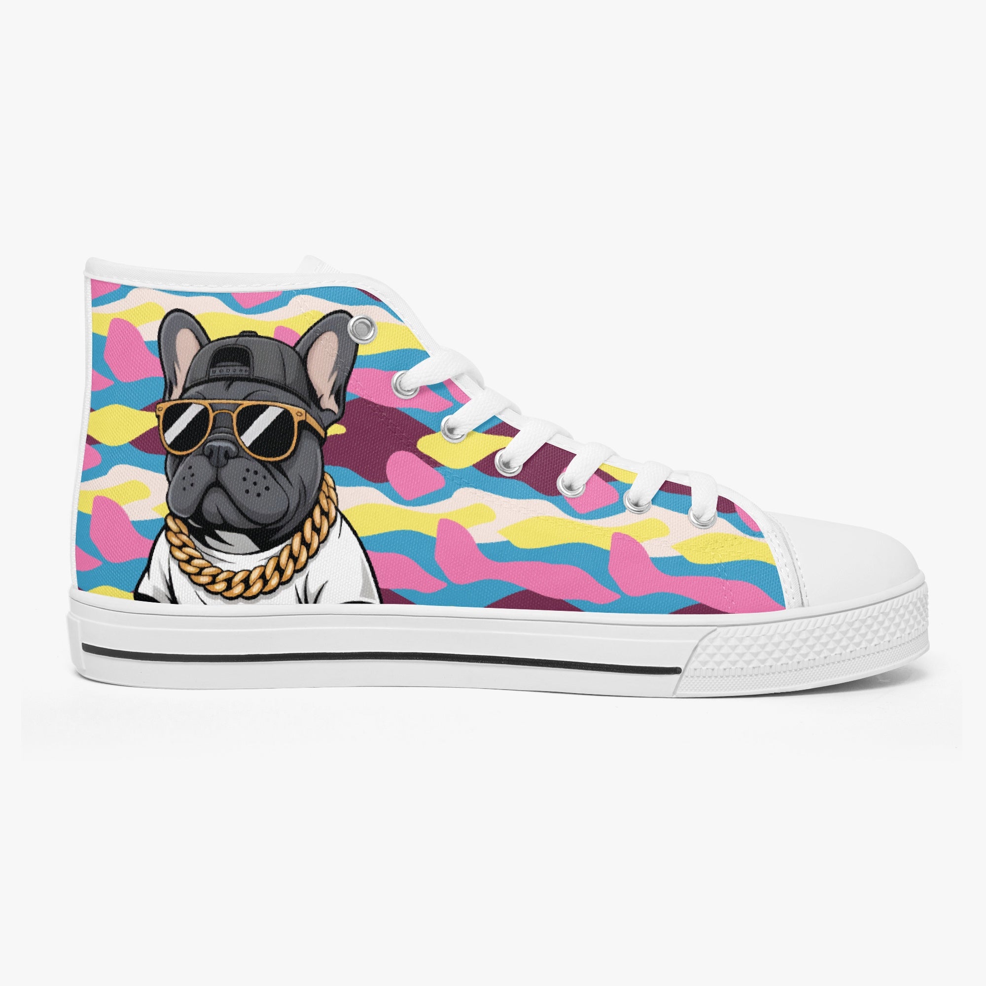 French Bulldog Classic Casual Footwear for Everyday Wear-fadou