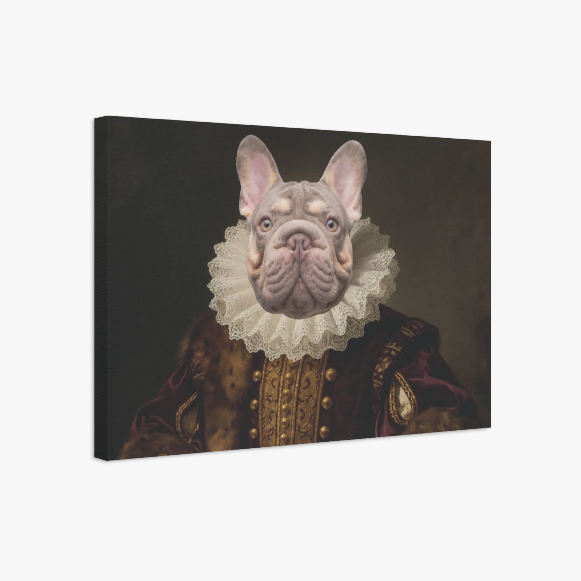 French Bulldog Personalized Decorative Canvas for Everyday Wear-fadou