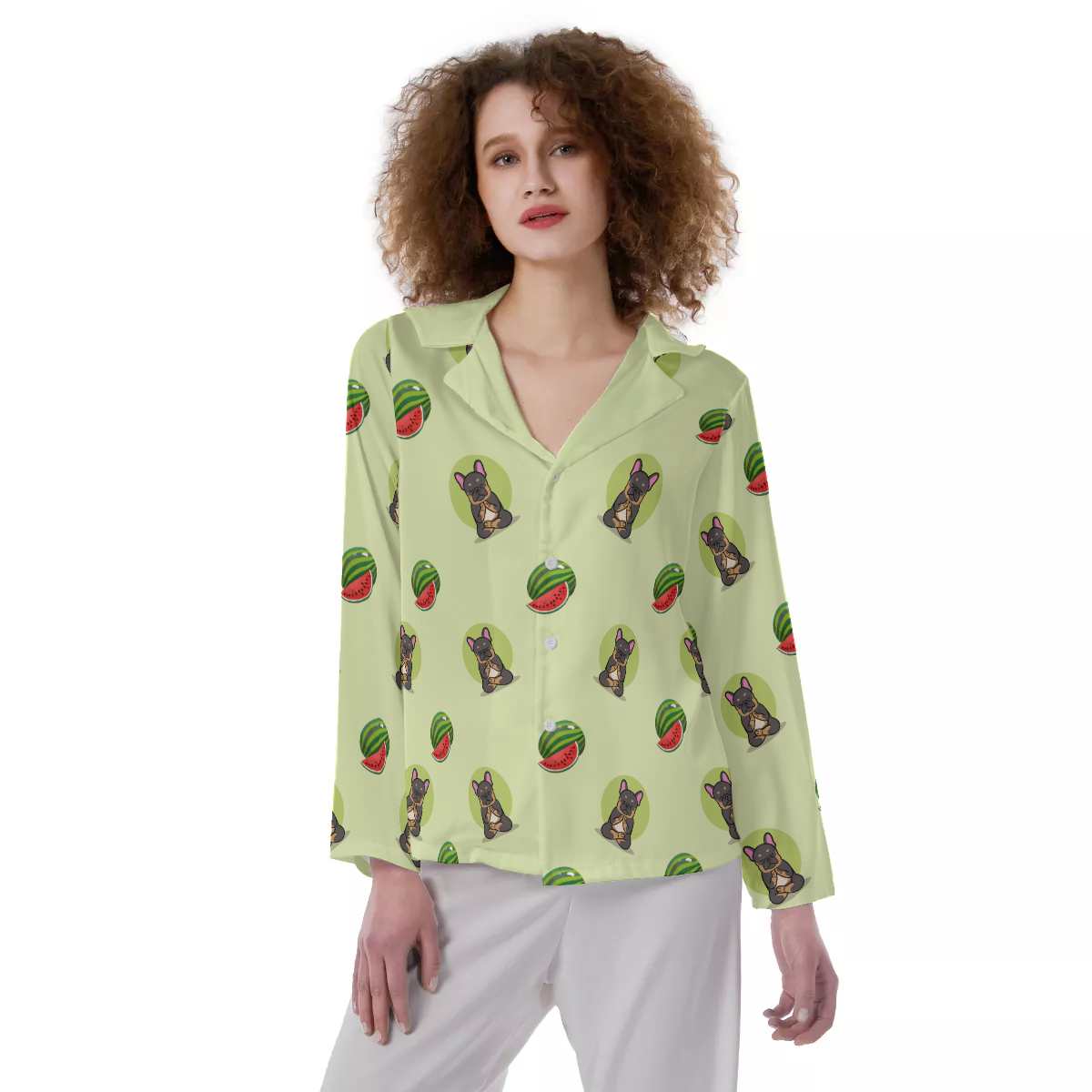 BELLA French Bulldog Loungewear Set for Dog Moms & Dads-fadou