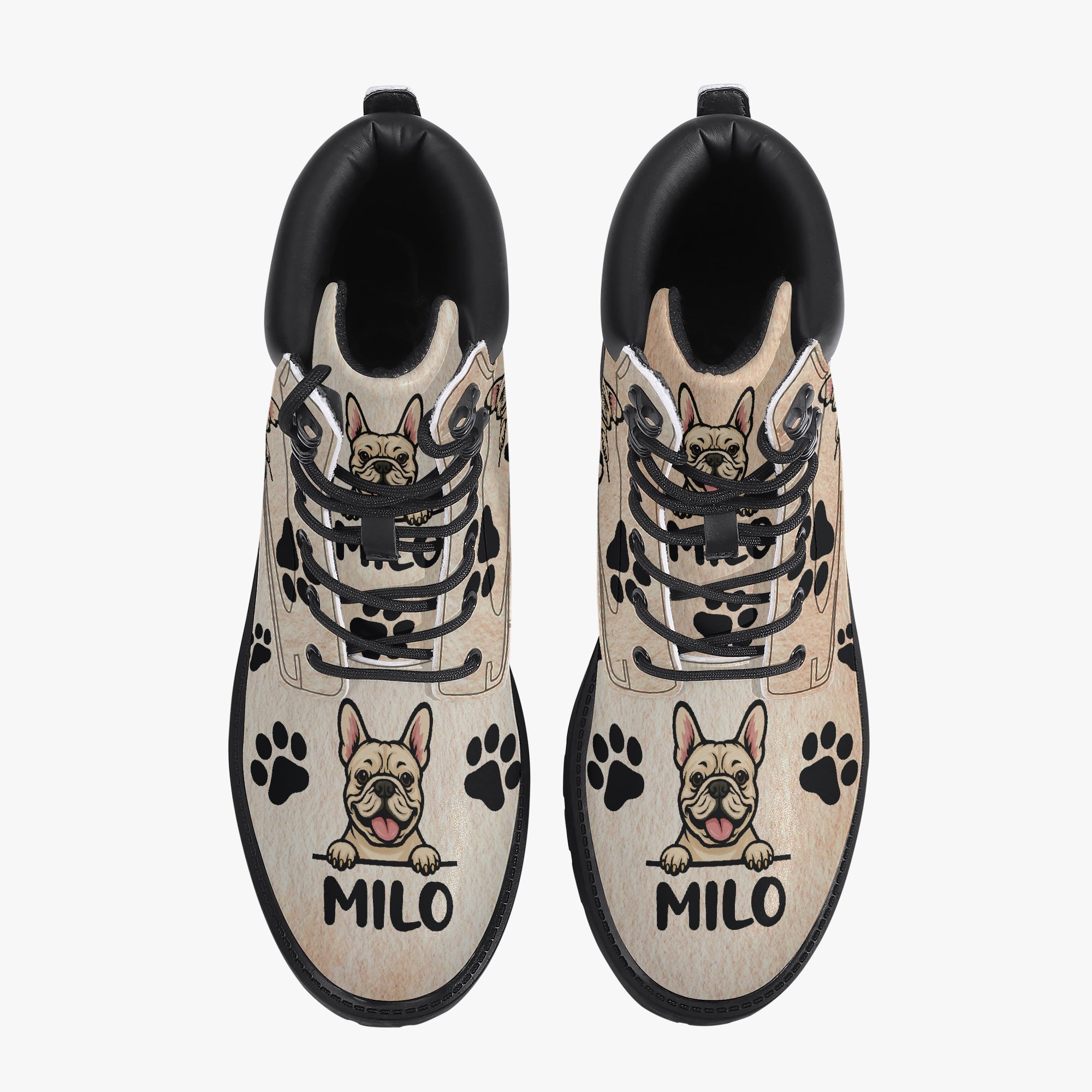 French Bulldog Personalized Fashion Boots for Bulldog Owners-fadou
