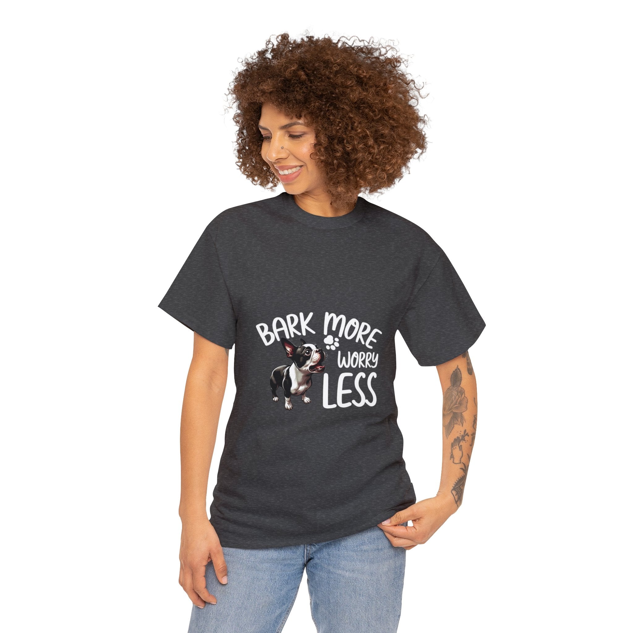 Jackson - Unisex Tshirts for Boston Terrier Lovers for Dog Park Days-fadou