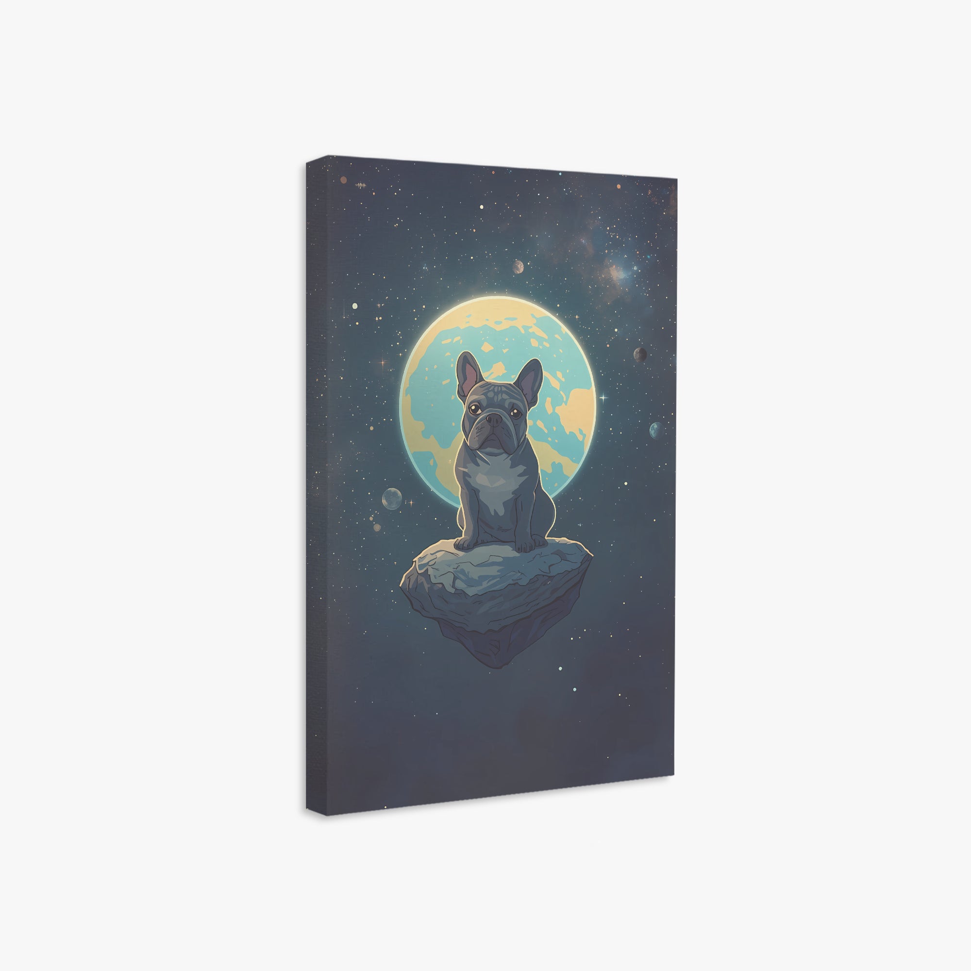 Princess - Vertical Canvas Painting for Dog Moms & Dads-fadou