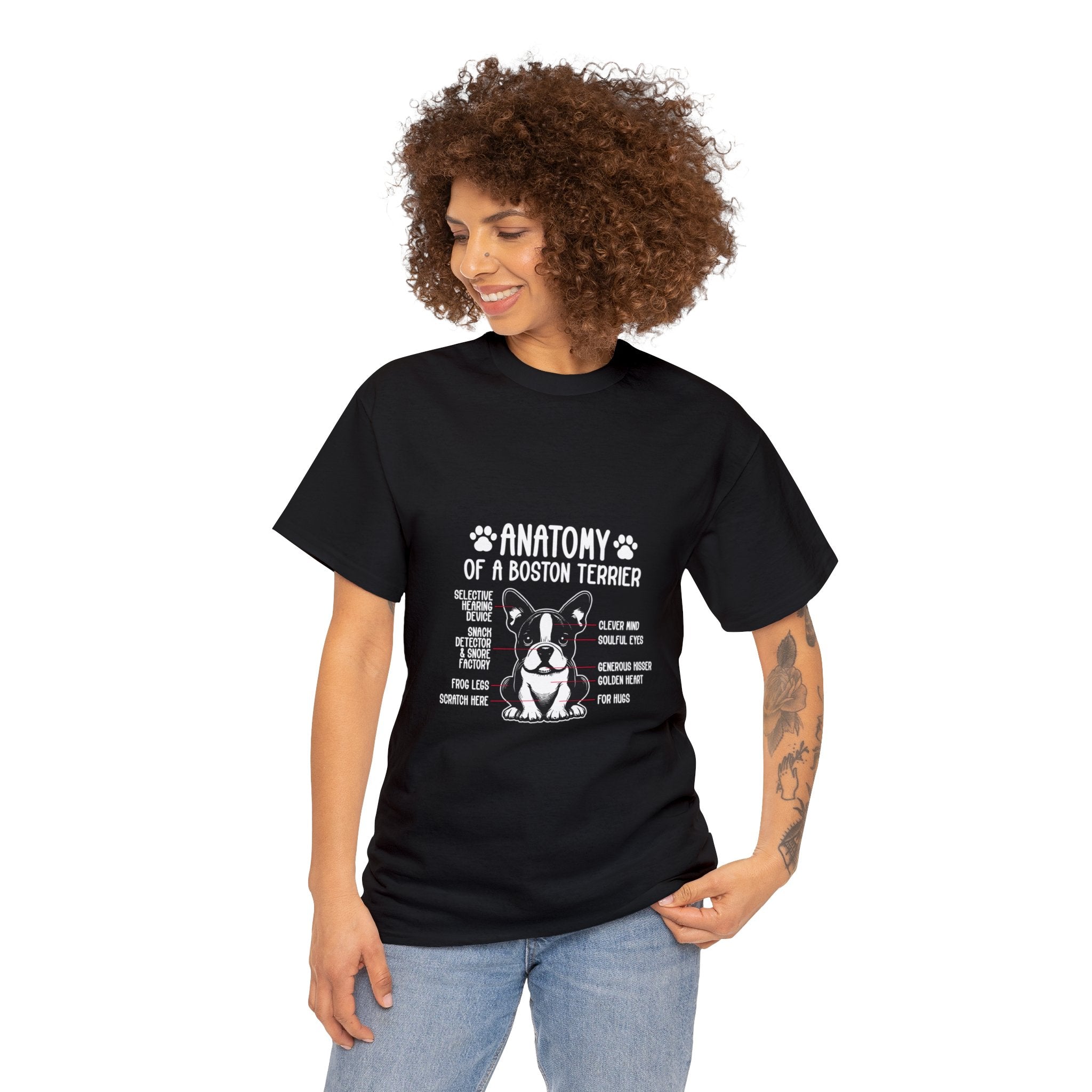 Oreo - Unisex Tshirts for Boston Terrier Lovers for Everyday Wear-fadou