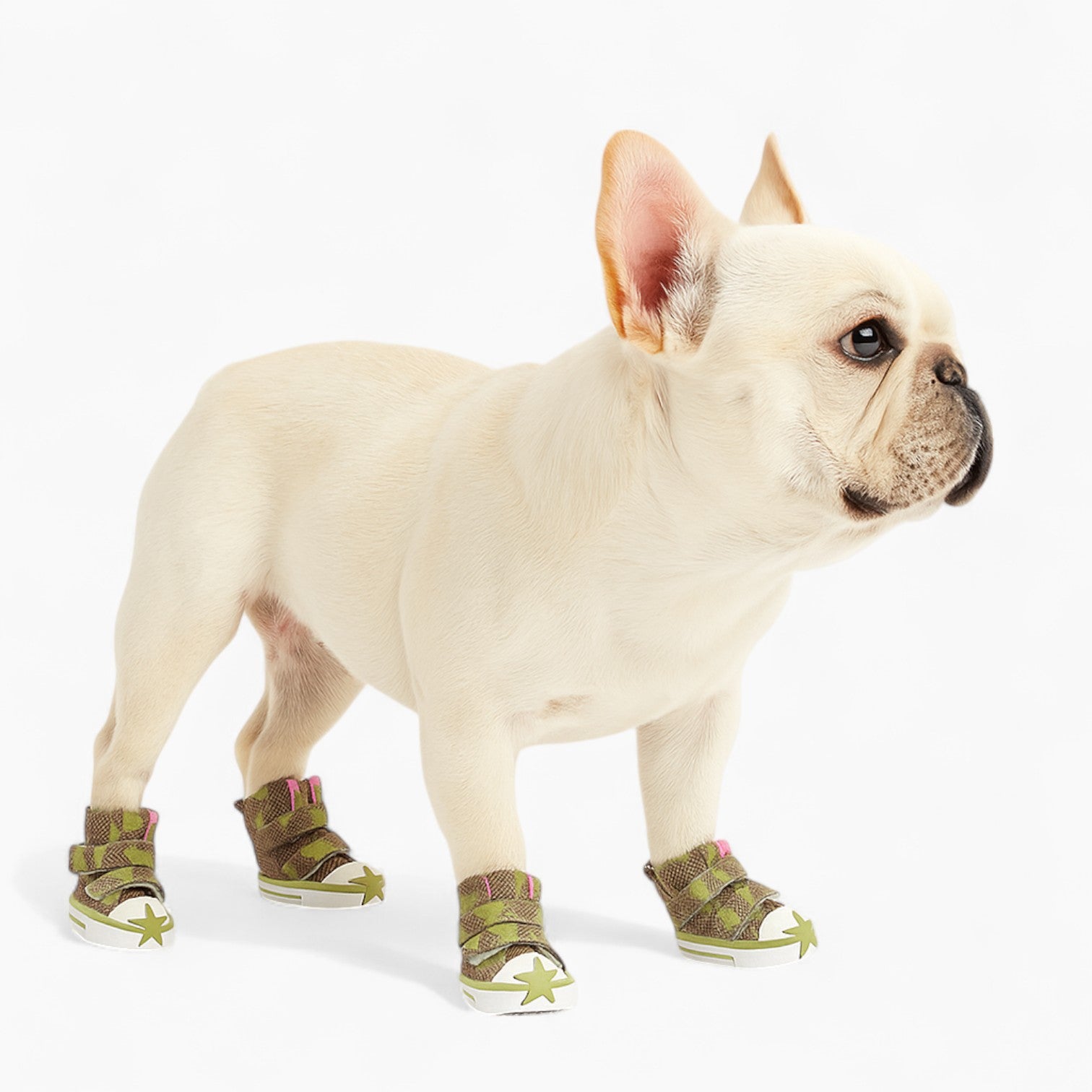 French Bulldog Casual Paw Footwear for Training Sessions-fadou