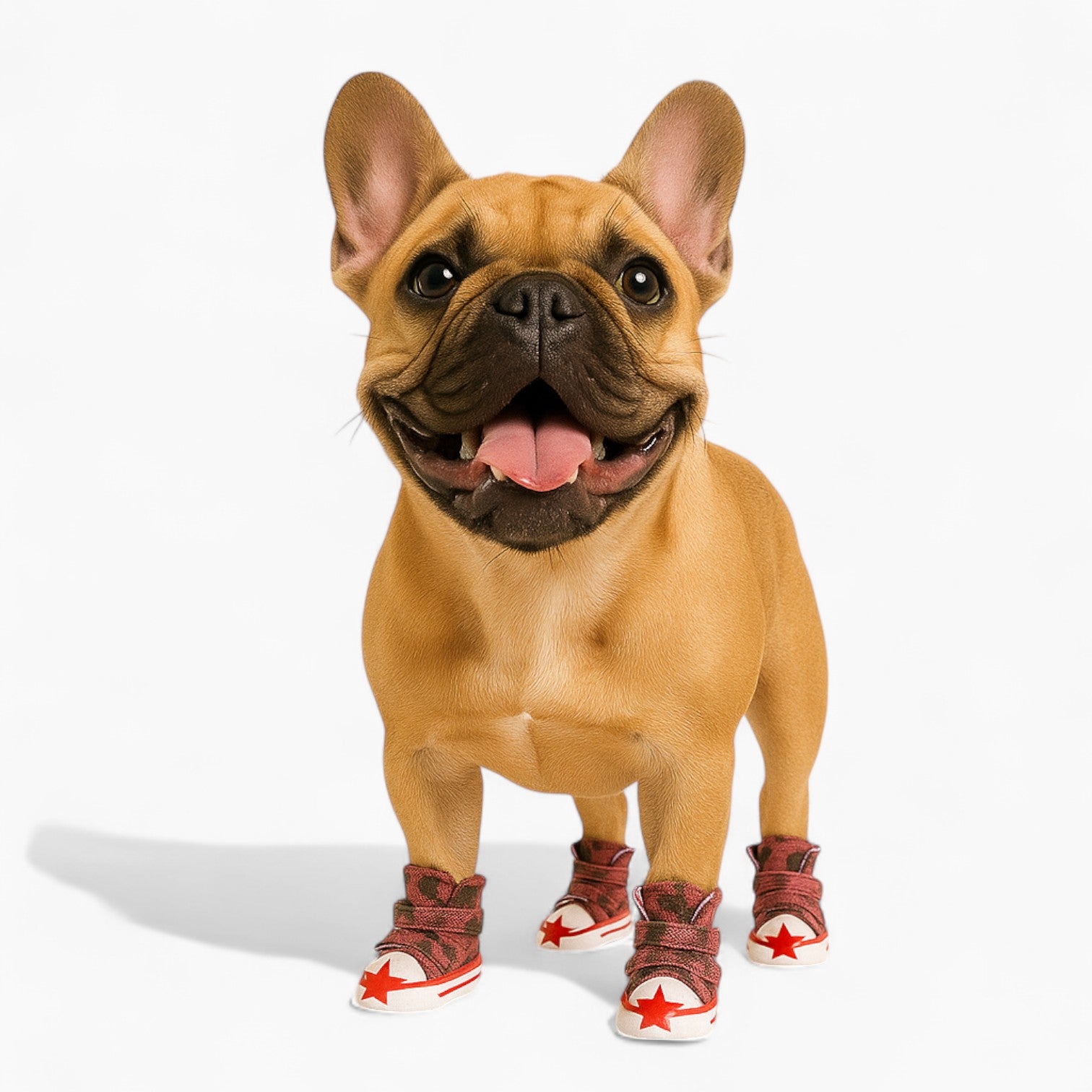French Bulldog Casual Paw Footwear for Training Sessions-fadou