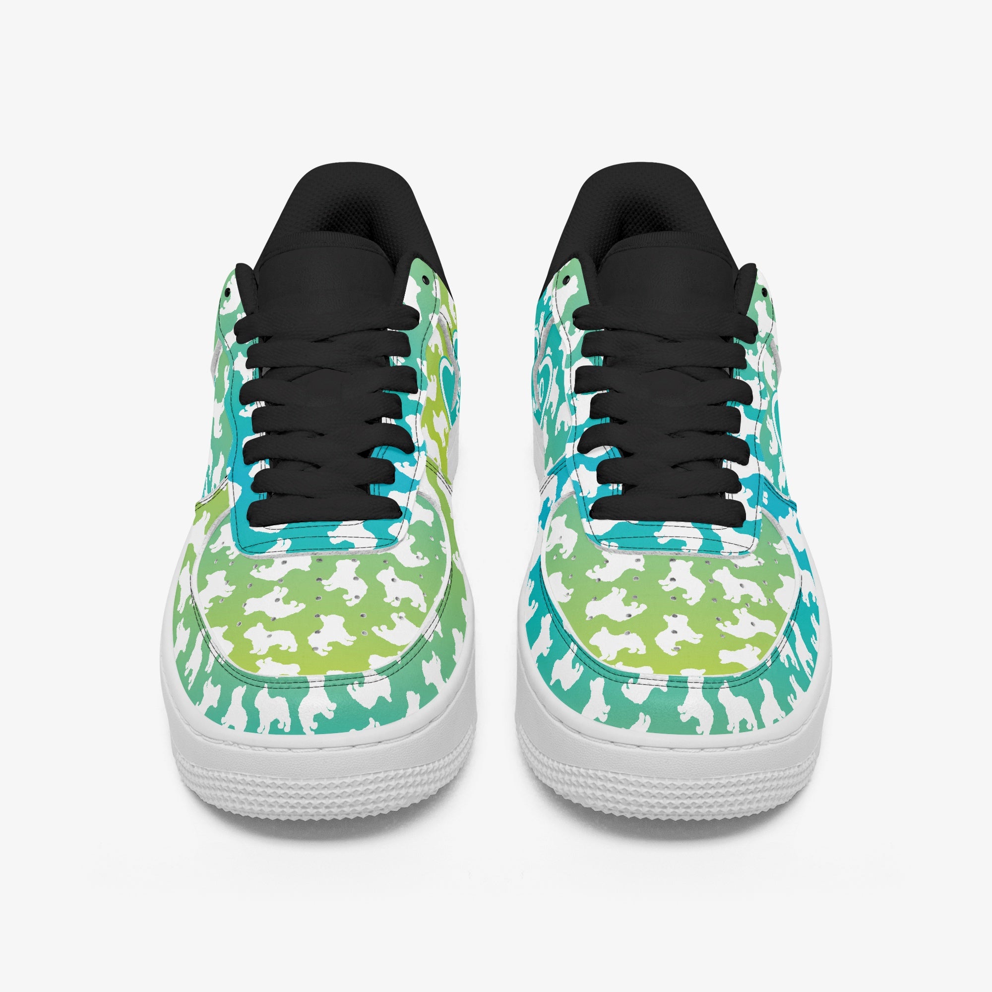 French Bulldog Personalized Classic Sneakers for Dog Moms & Dads-fadou