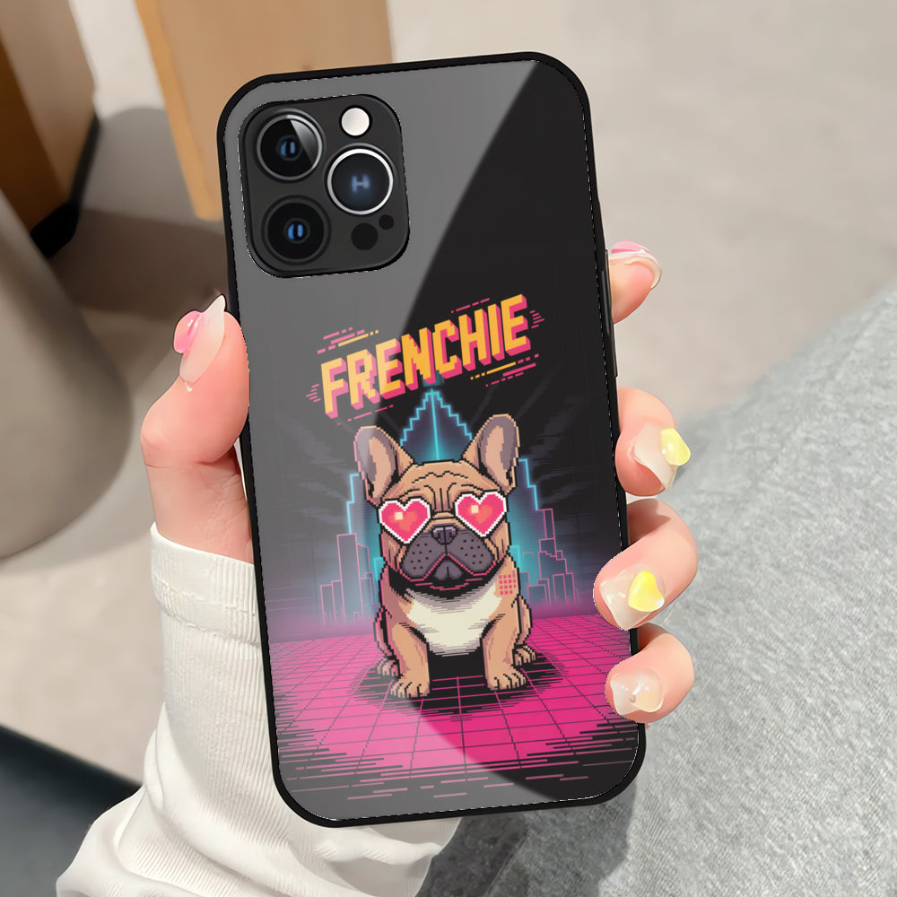 Beau - Iphone & Samsung Glass Case for Frenchie Enthusiasts-fadou