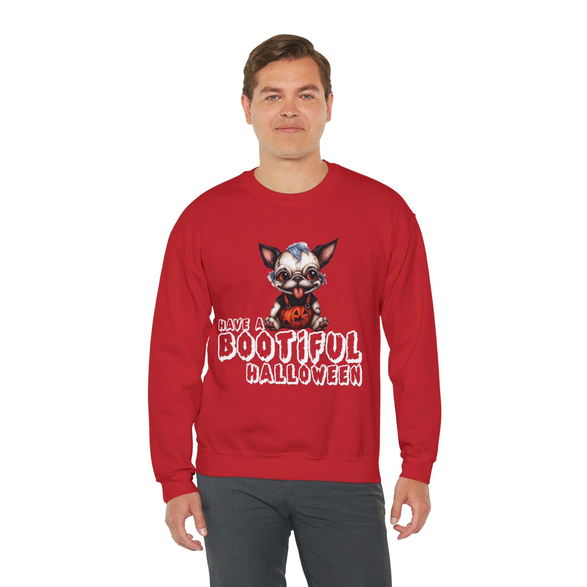 Unisex Halloween Pet Parent Pullover for Frenchie Enthusiasts-fadou