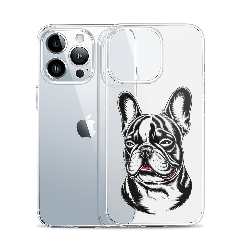 French Bulldog Silicone Slim Phone Shell for Everyday Wear-fadou