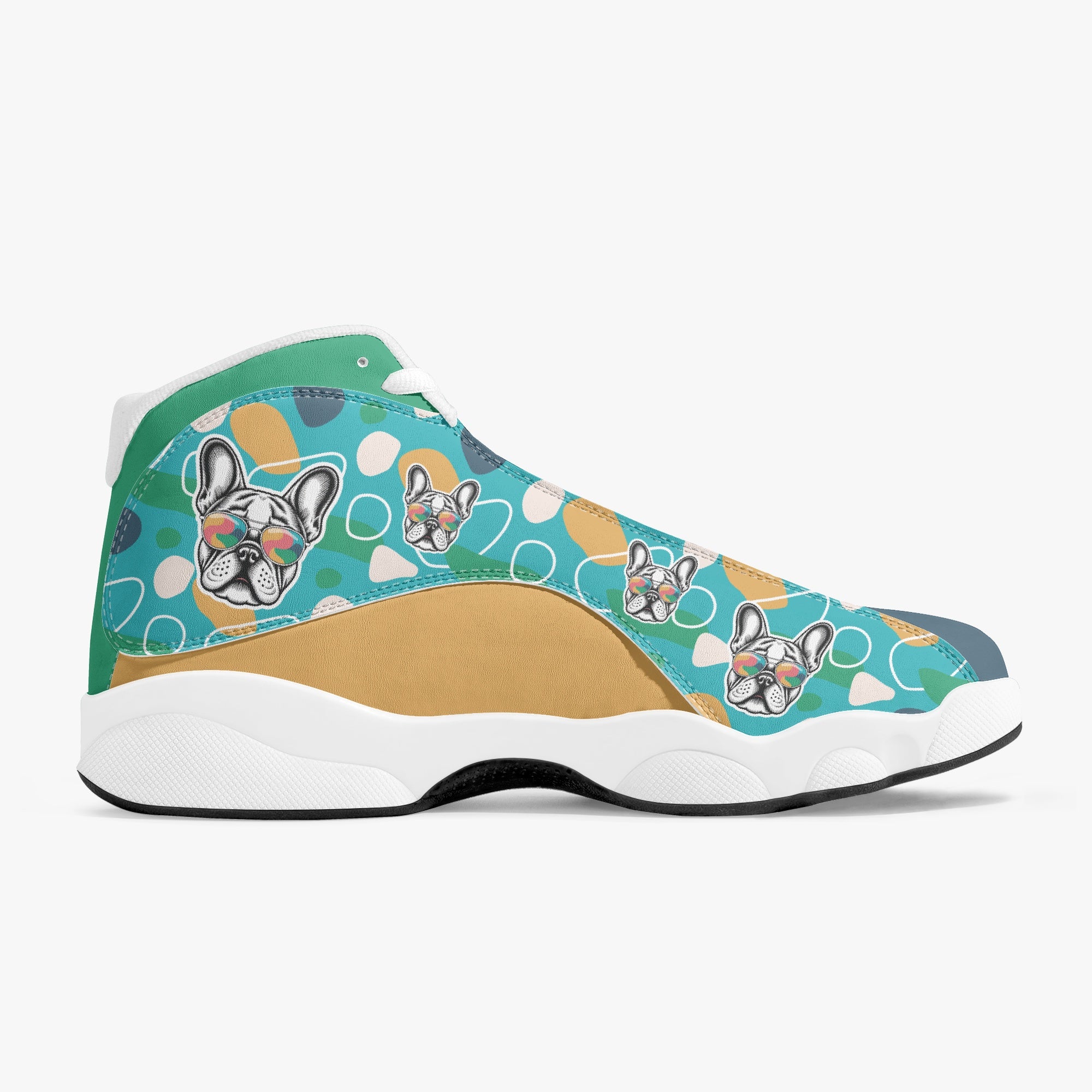 Clementine French Bulldog Casual Footwear for Frenchie Fans-fadou