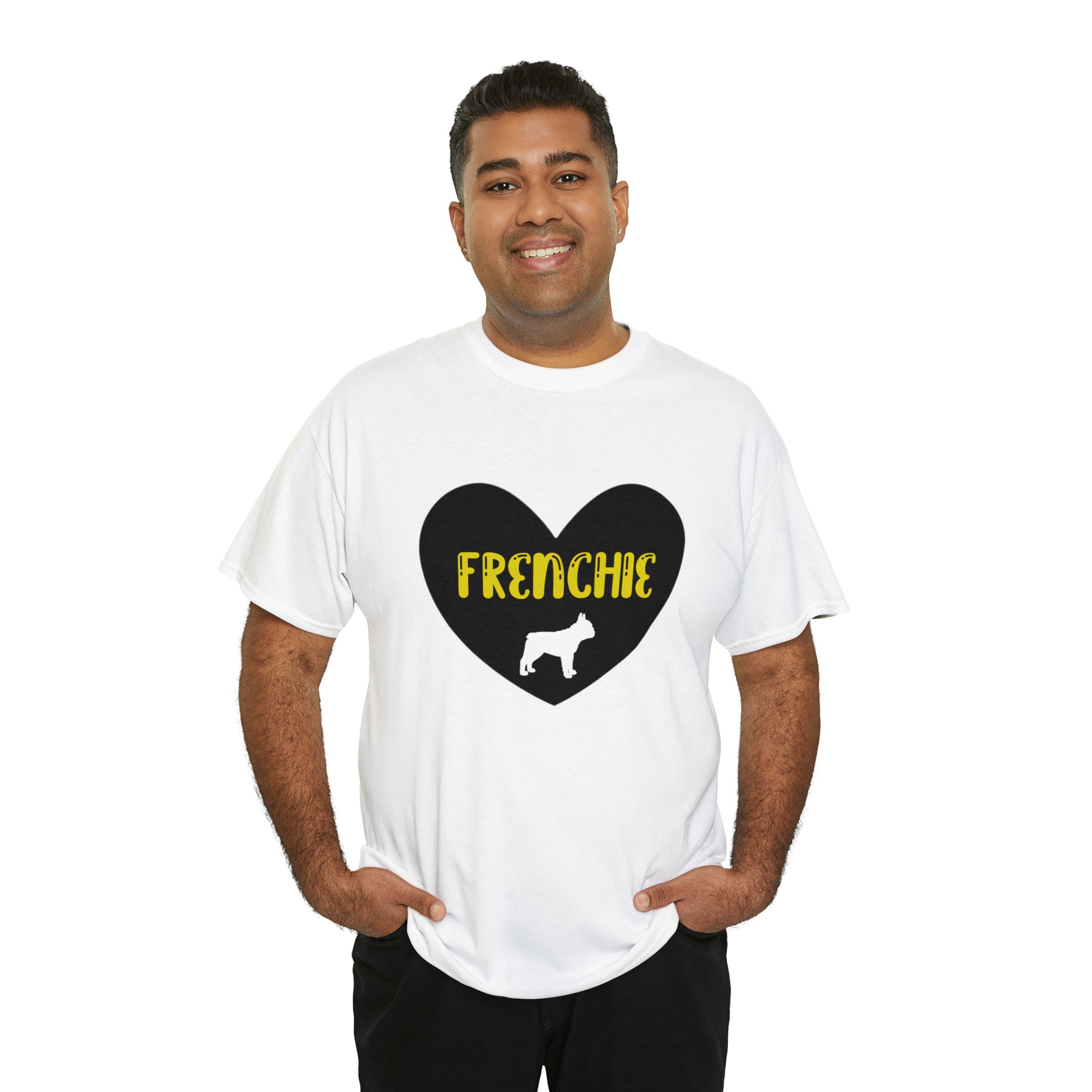 French Bulldog Cotton Dog Lover Tee for Dog Moms & Dads-fadou