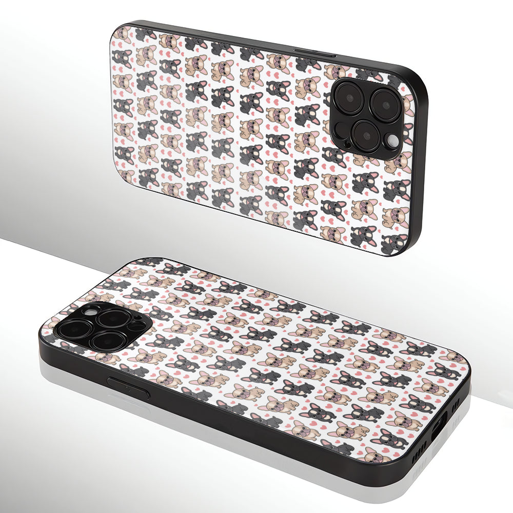 Ollie - Iphone & Samsung Glass Case for Dog Moms & Dads-fadou