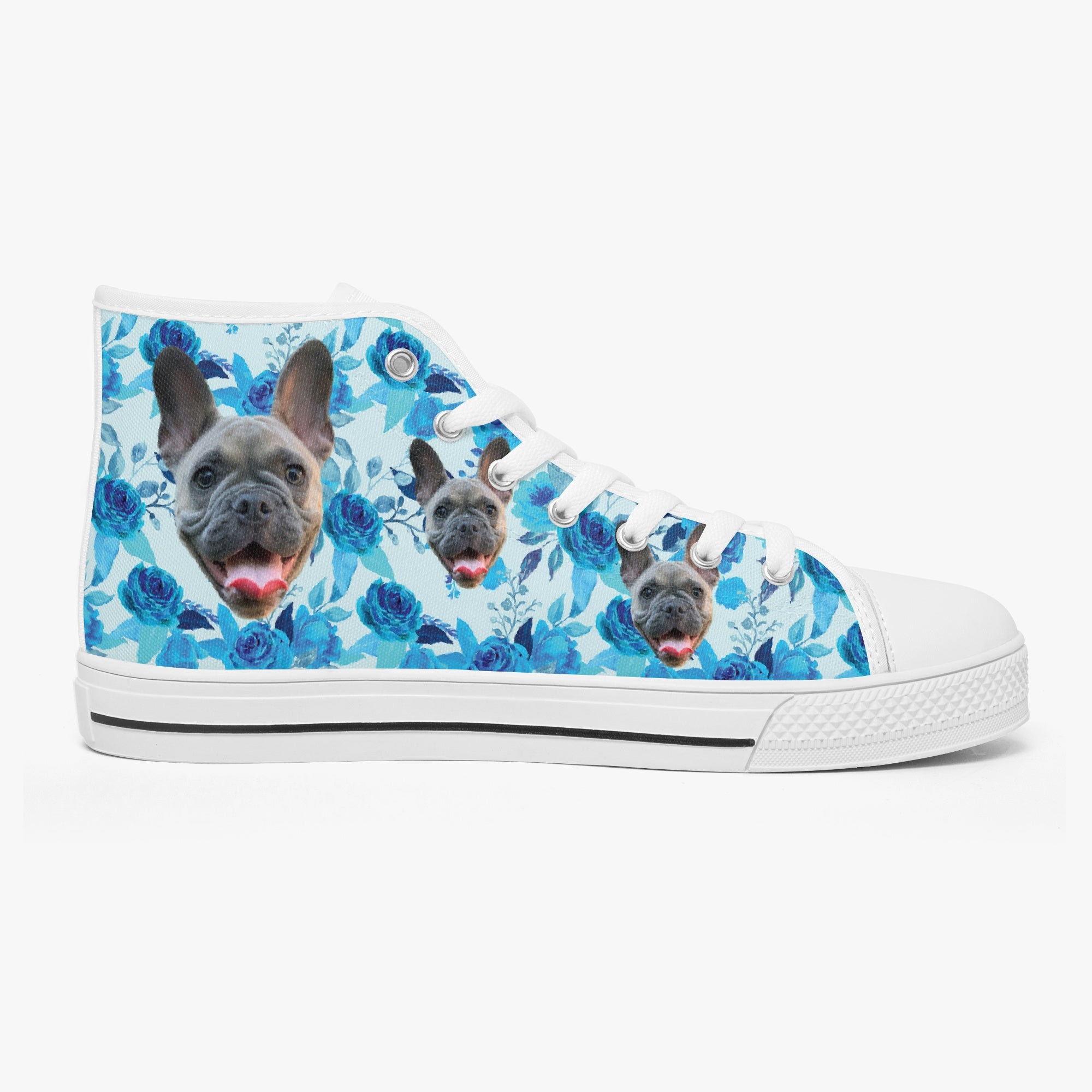 Frenchie Personalized Casual Footwear for Frenchie Enthusiasts-fadou