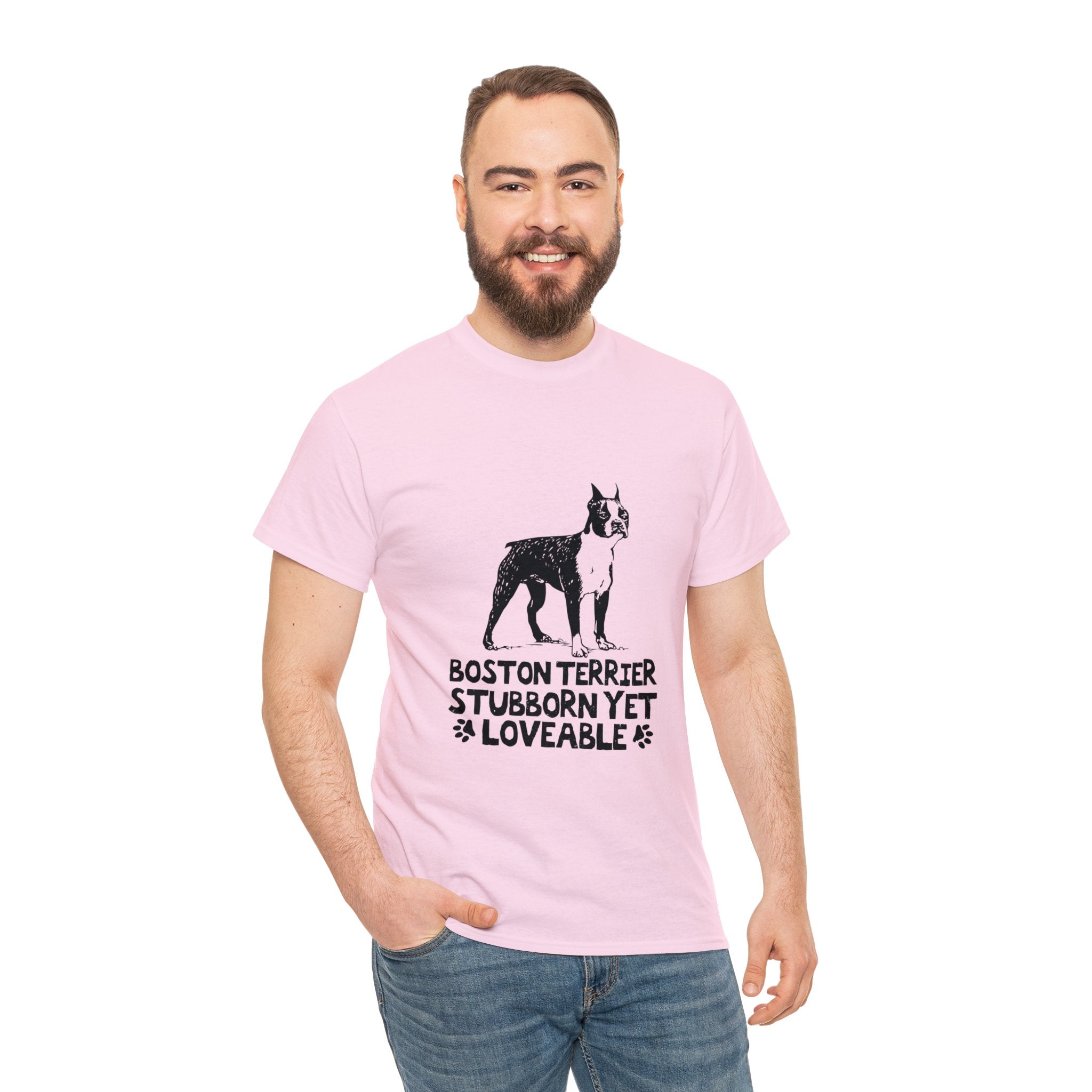 Duke - Unisex Tshirts for Boston Terrier Lovers for Dog Moms & Dads-fadou