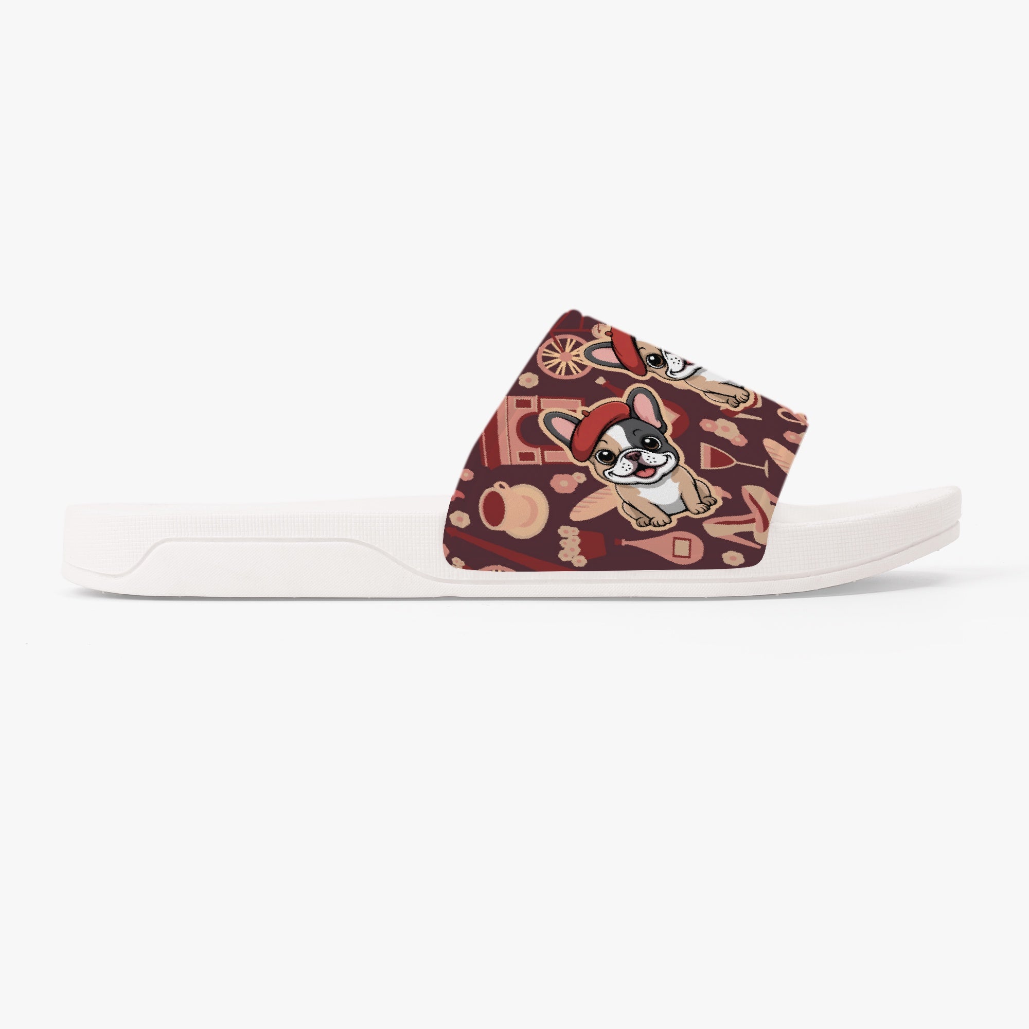 Champ French Bulldog Casual Sandals for Dog Moms & Dads-fadou