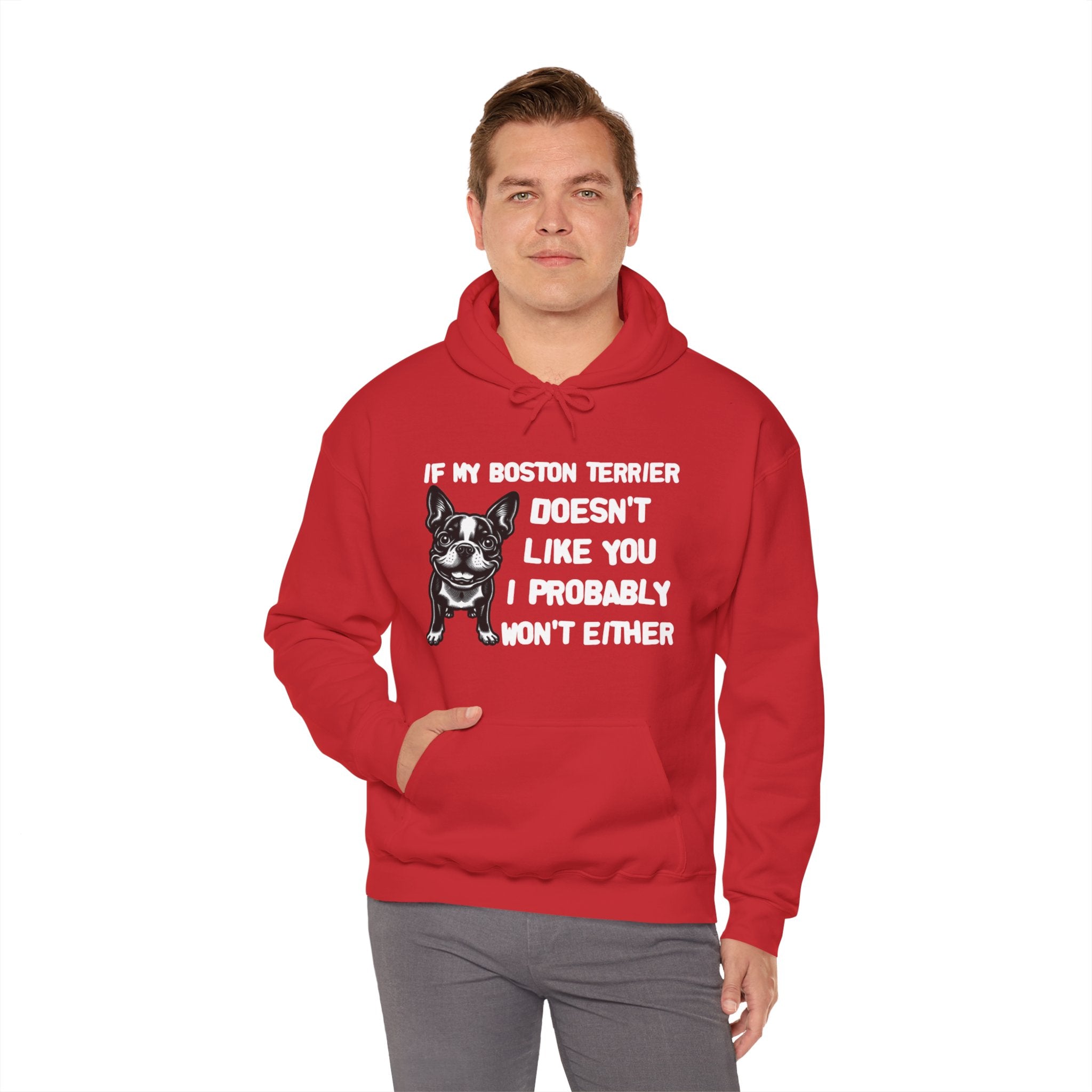 Domino French Bulldog Dog Mom Hoodie for Dog Moms & Dads-fadou